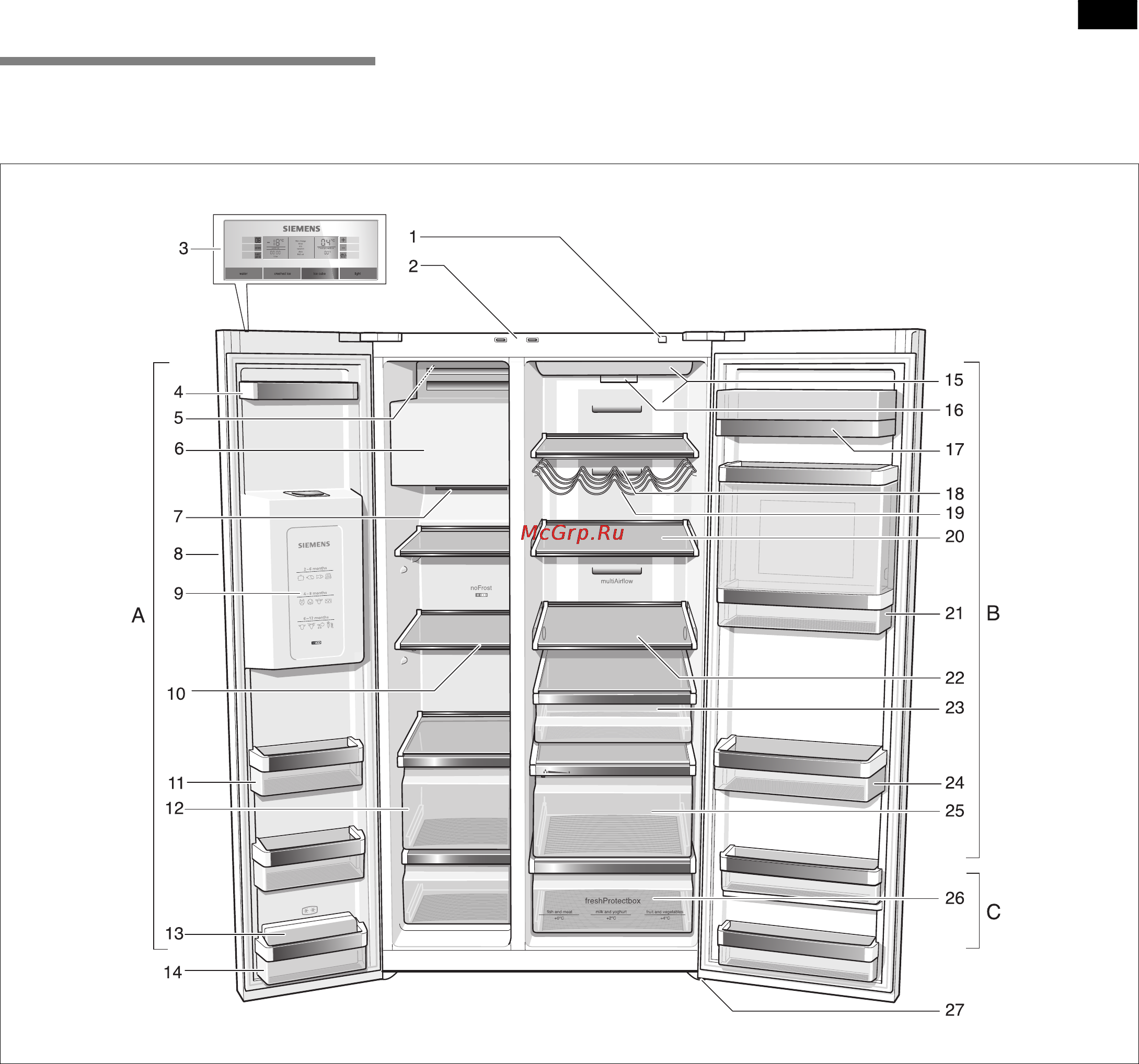 Siemens KA63DA71 [33/102] Familiarização com o aparelho