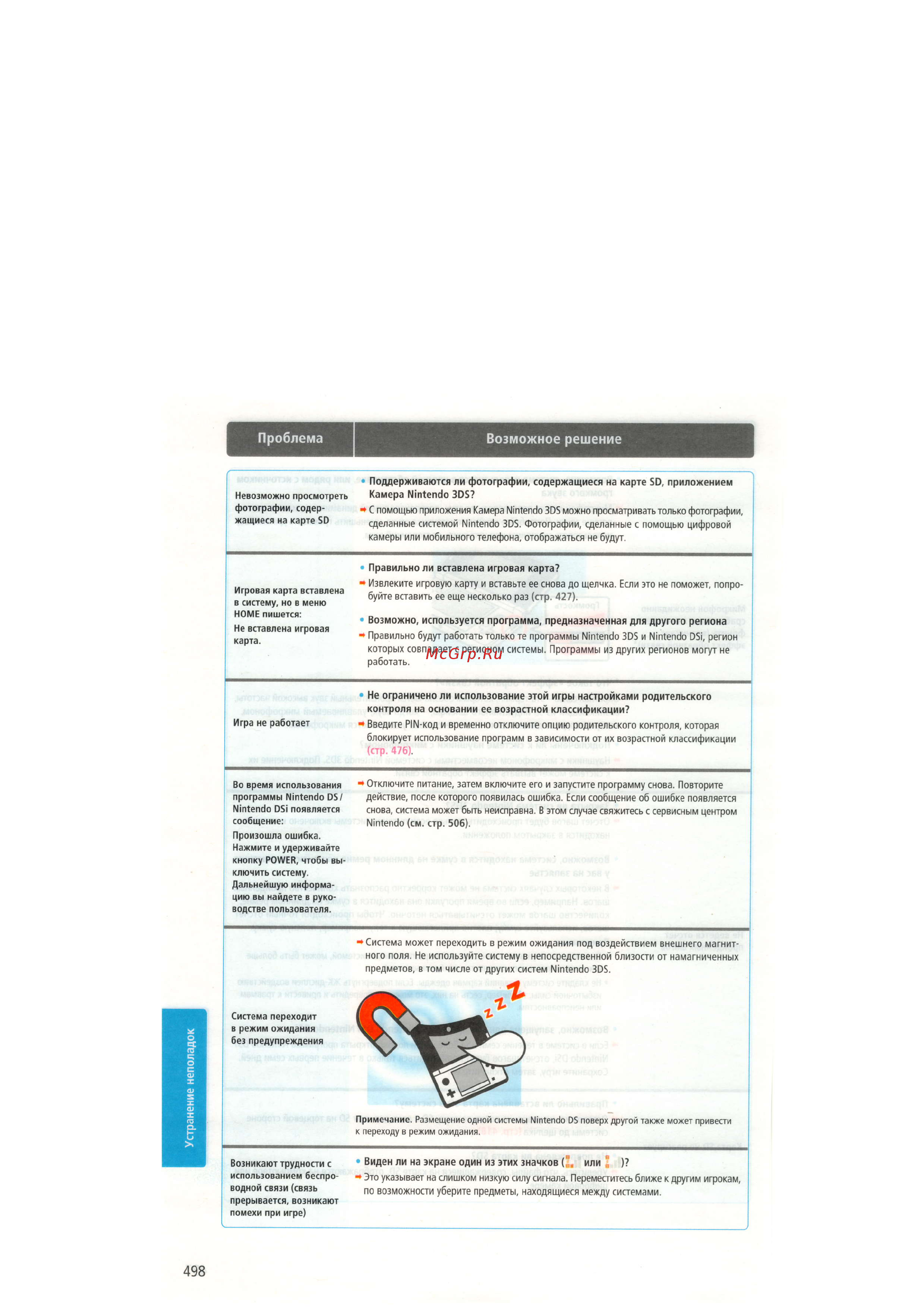 Nintendo 3DS  3DS Aqua Blue Инструкция по эксплуатации онлайн [114/124] 51545