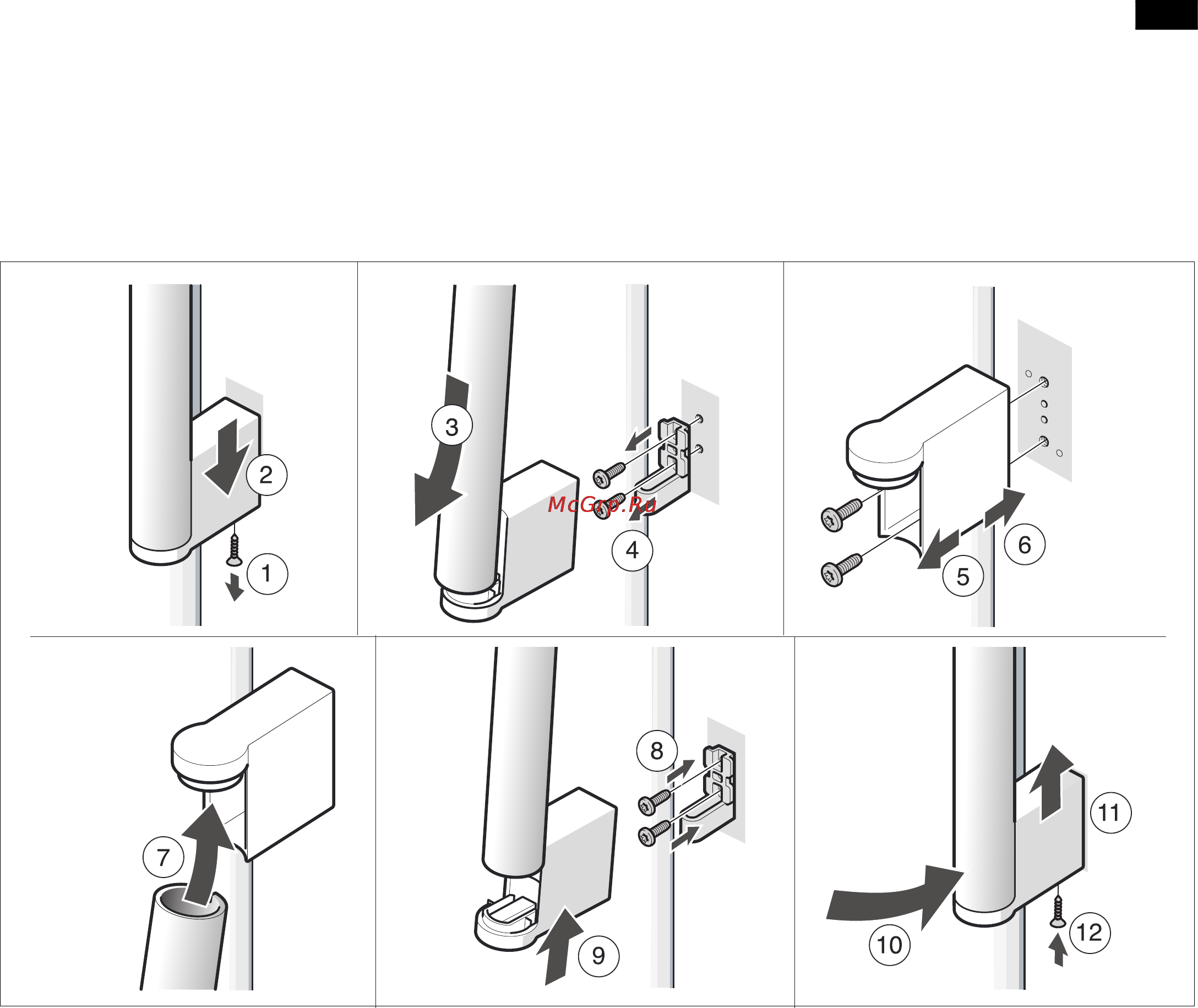 Siemens KA62NV40 [47/71] Smontaggio delle porte e maniglie dell apparecchio