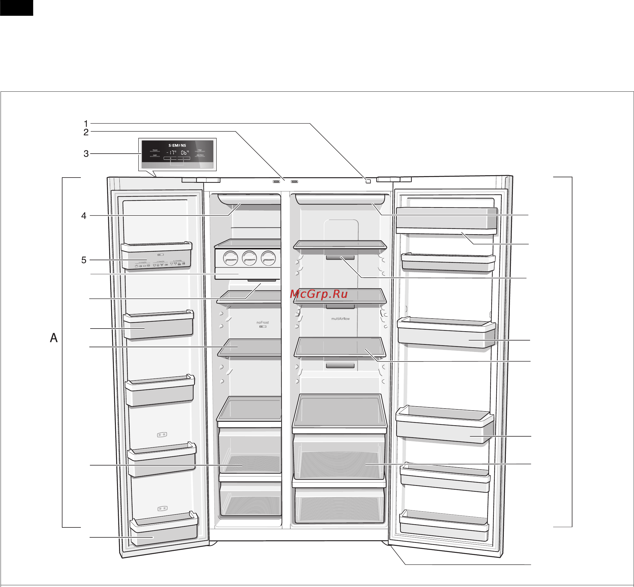 Siemens KA62NV40 [48/71] Conoscere l apparecchio