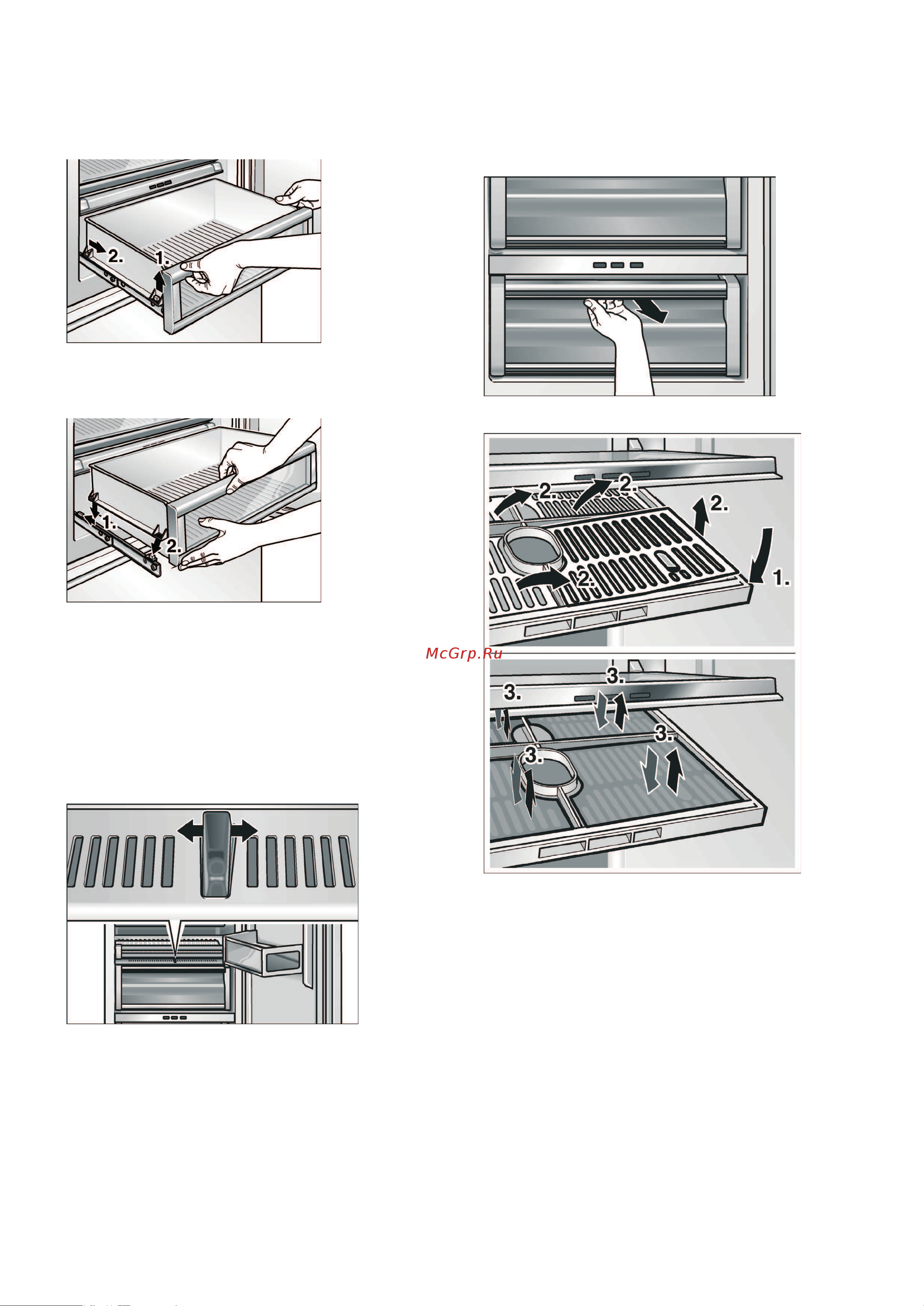 Siemens CI24RP01 [12/17] Containers in the refrigerator compartment