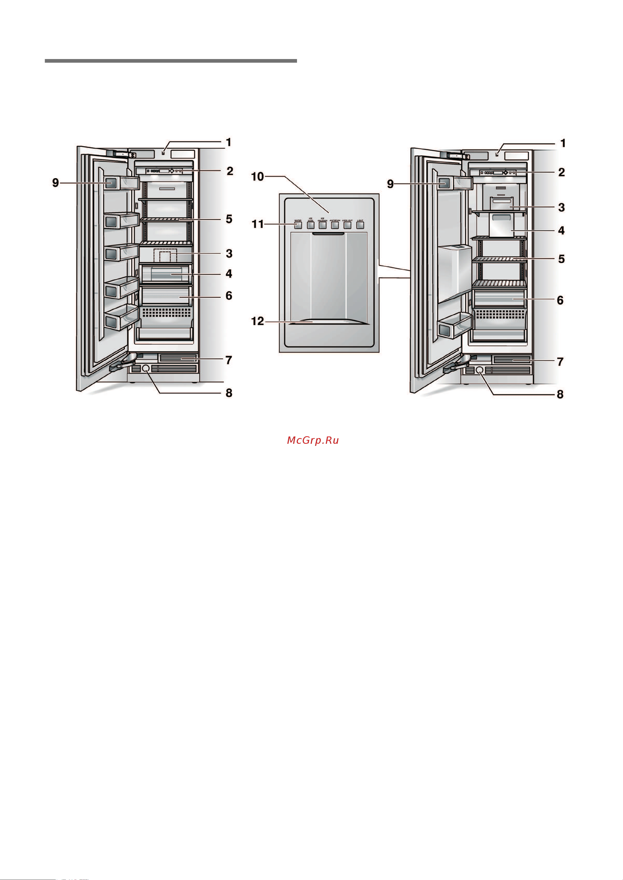 Siemens FI24DP32 [6/21] Getting to know your appliance