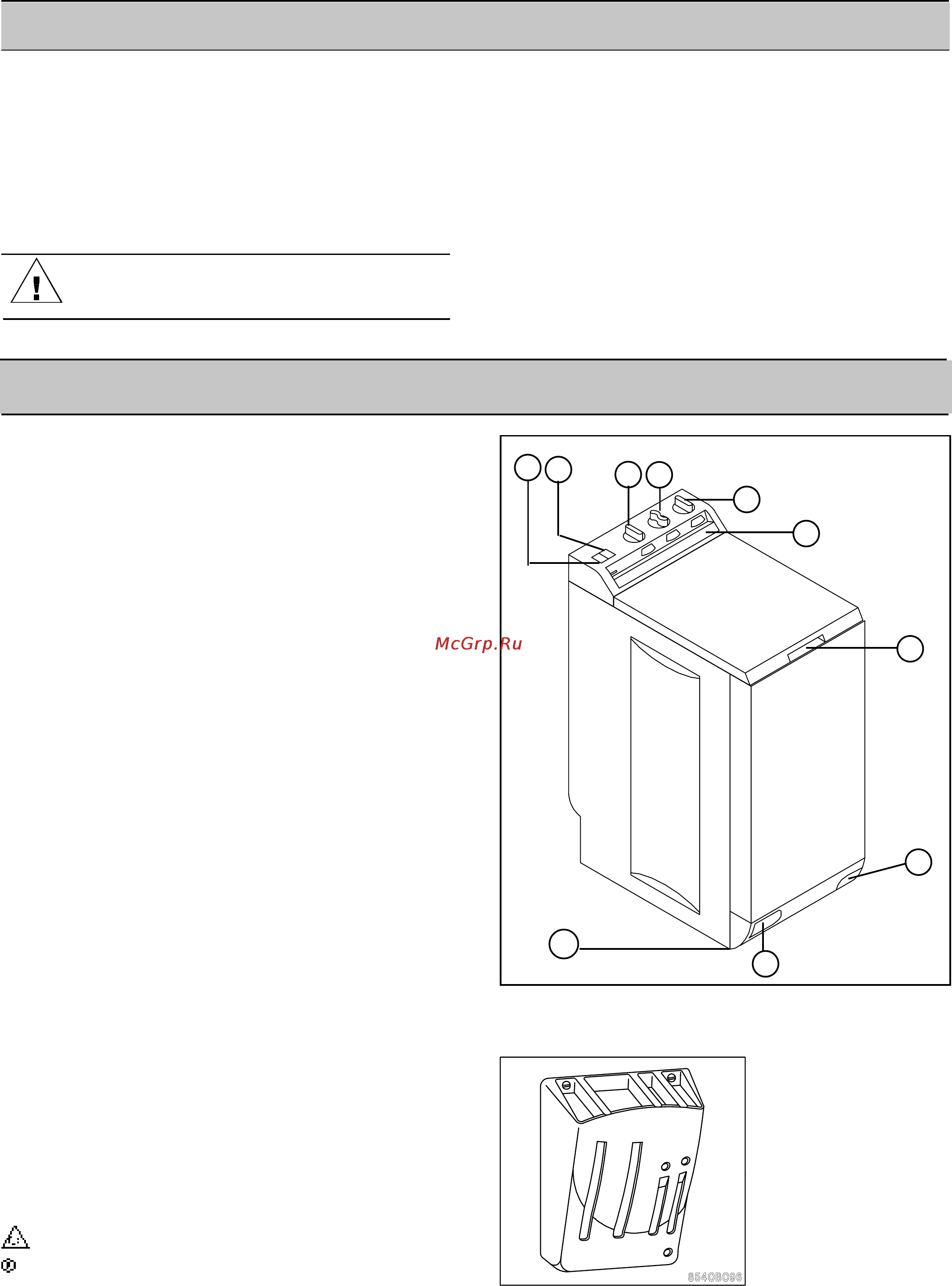Zanussi TL 982 V [6/19] Описание стиральной машины