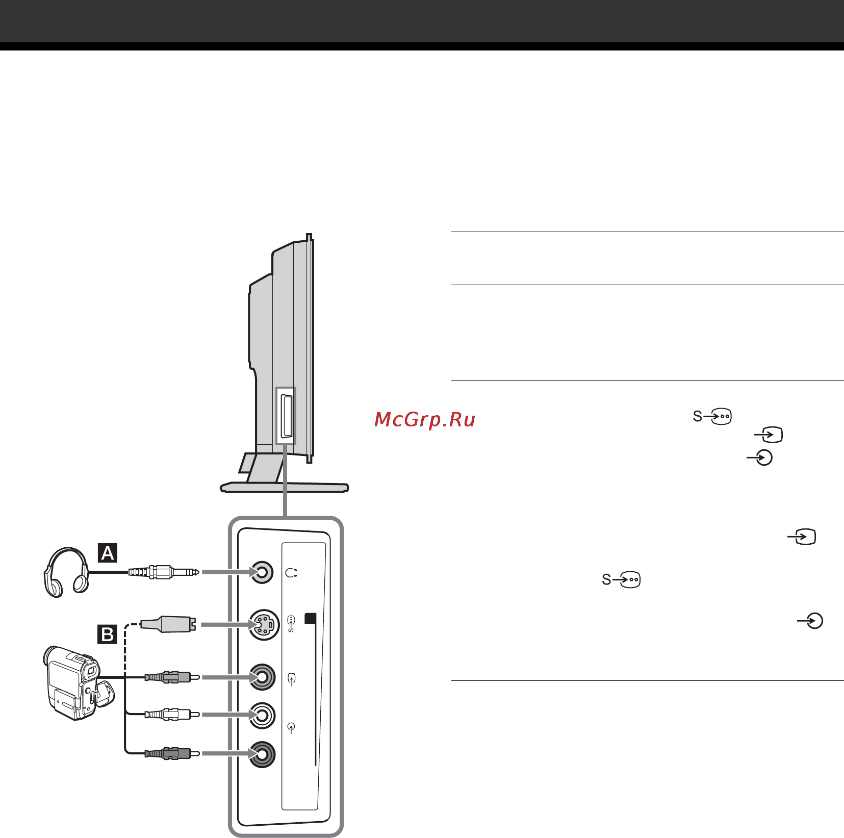 Sony BRAVIA KLV-W40A10E [116/211] Σύνδεση πρ αιρετικών συσκευών