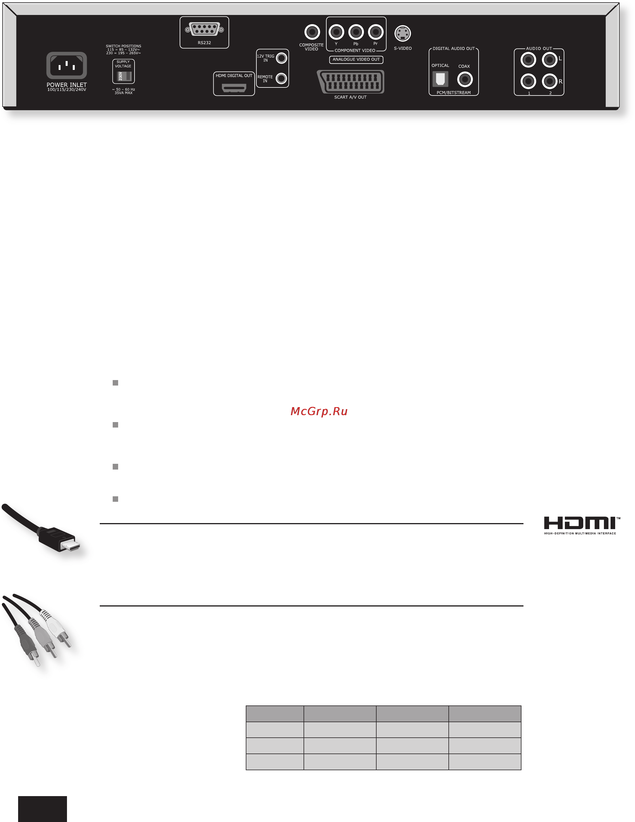 Arcam DV135 [4/21] Установка плеера