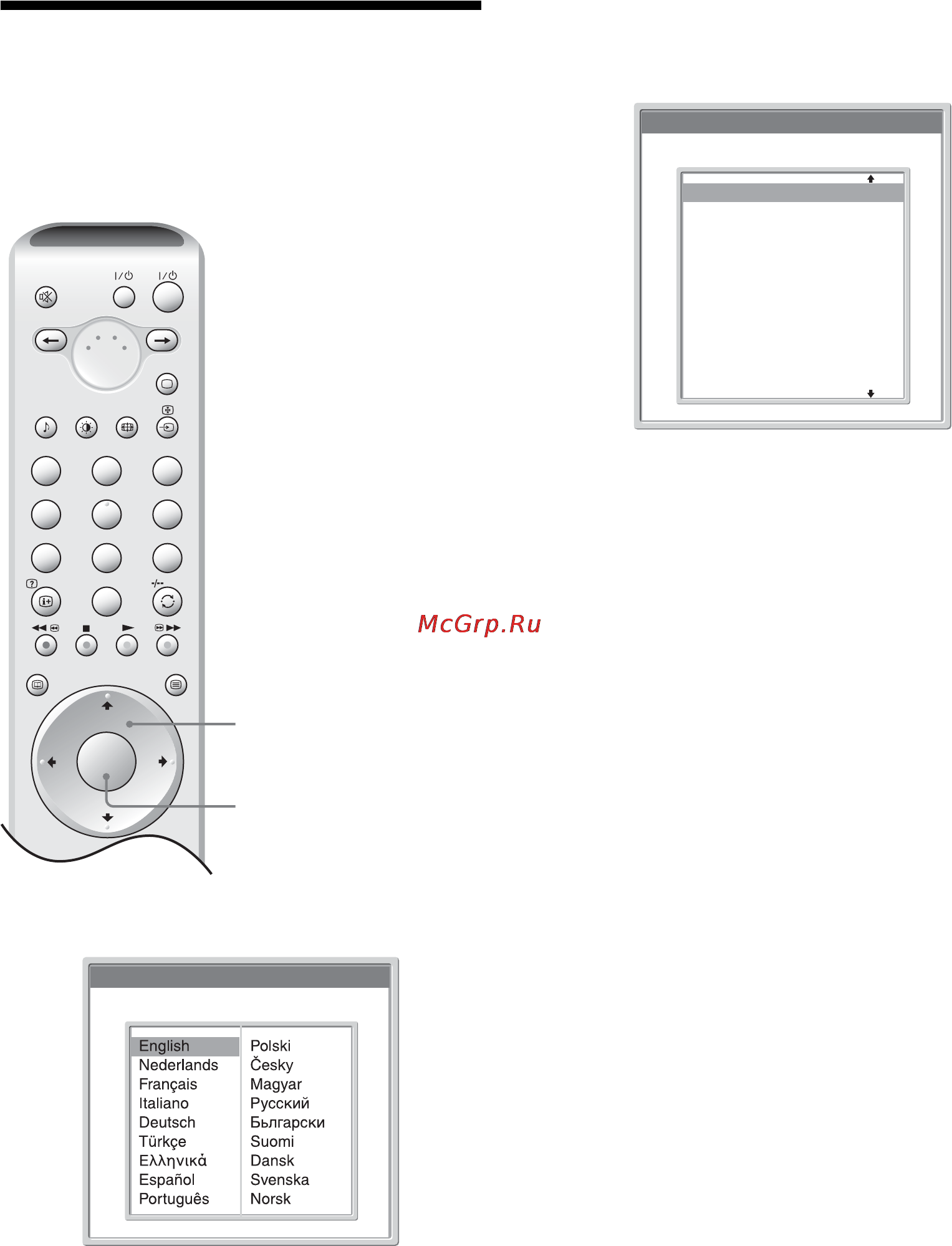 Sony BRAVIA KLV-V26A10E [54/215] Valg af sprog og land område