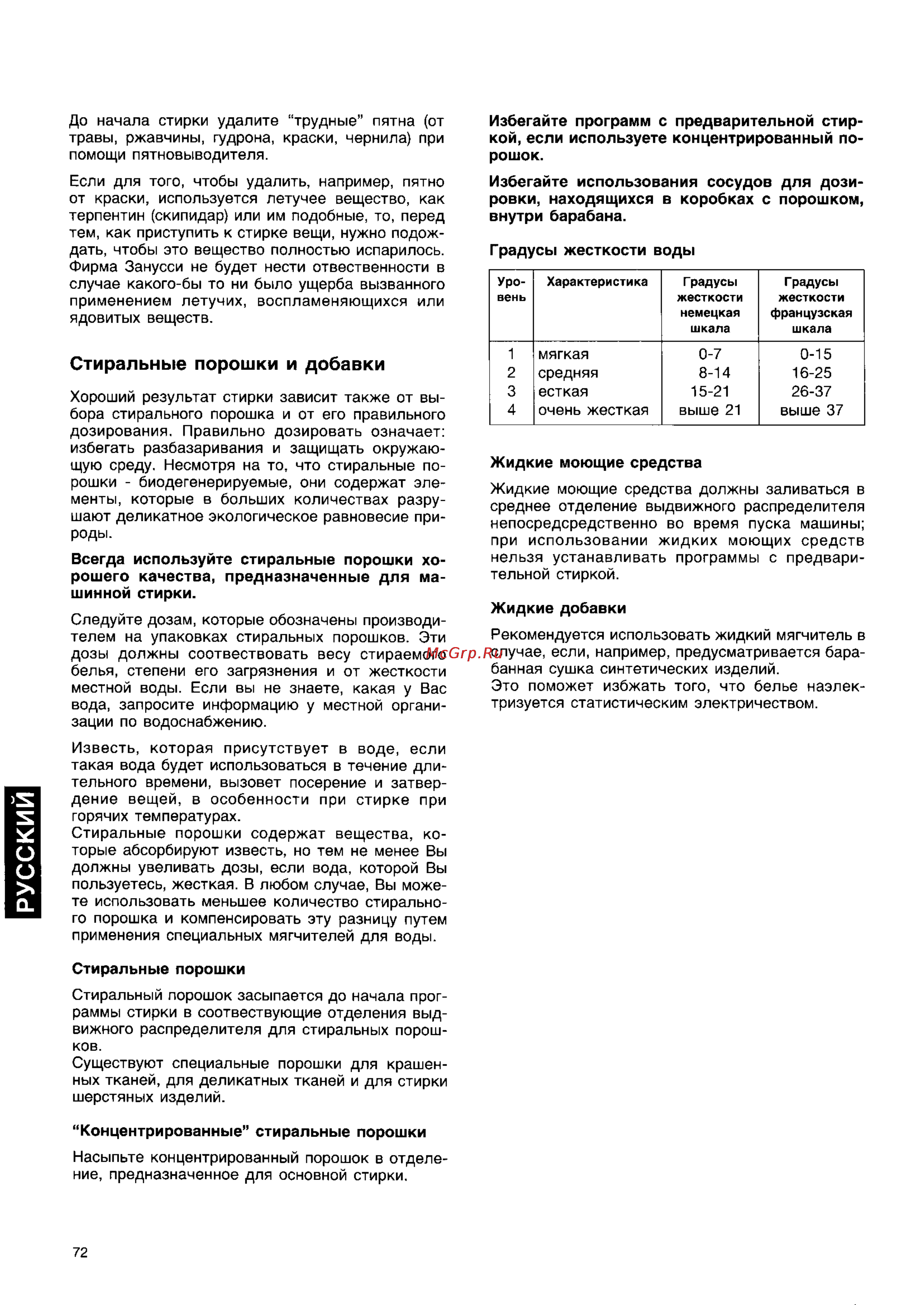 Zanussi FL 622 C [11/15] Русский