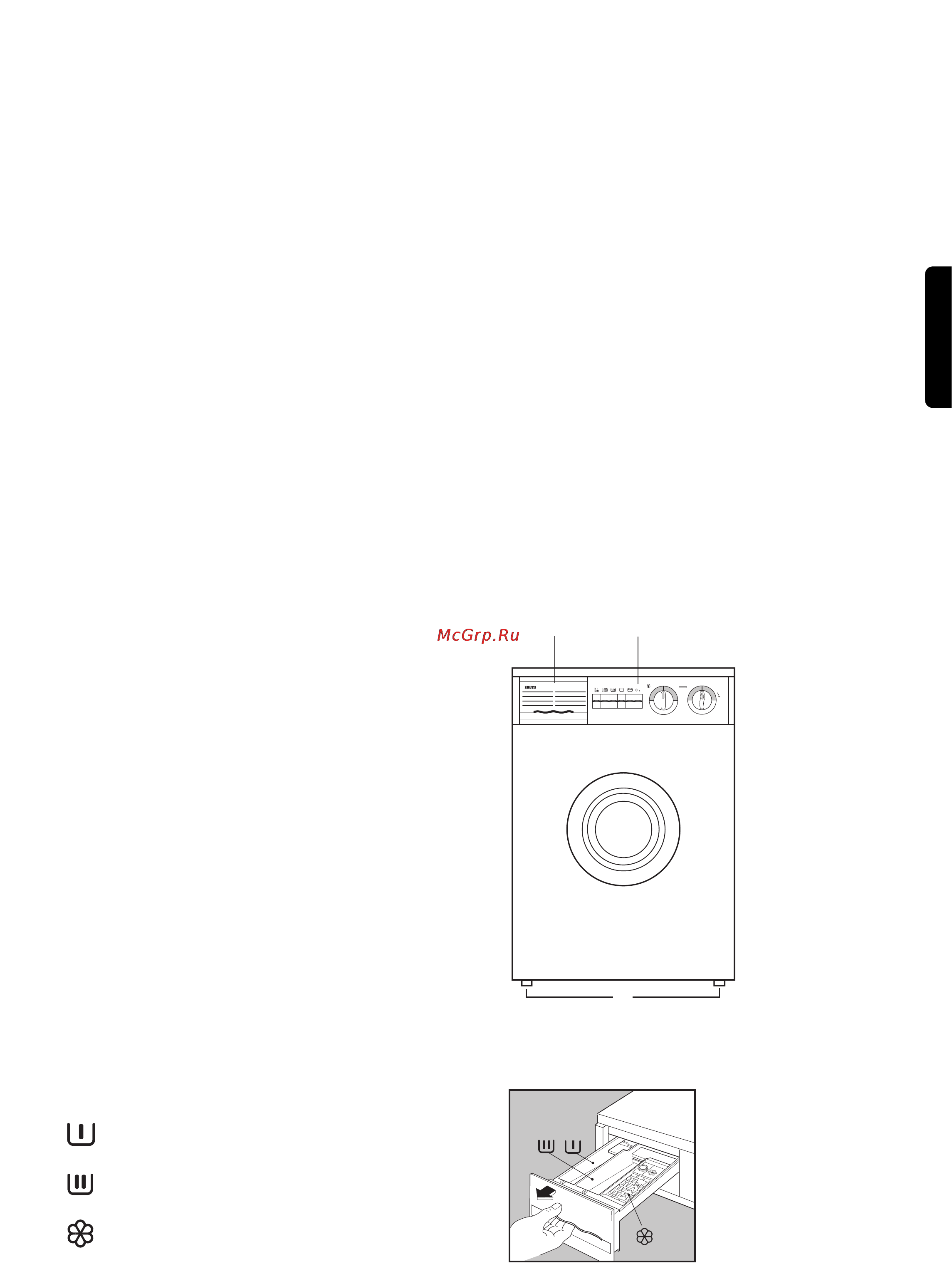 Zanussi FL 976 CN [9/22] Ваша новая стиральная машина