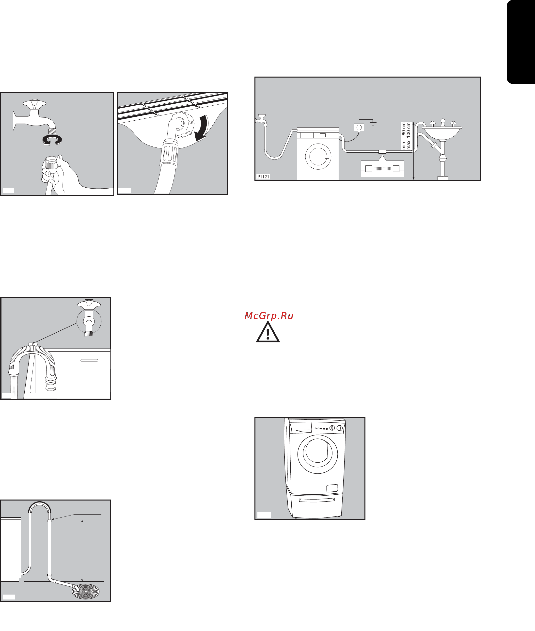 Zanussi FAE 1226 [41/64] Asennus jalustan paalle