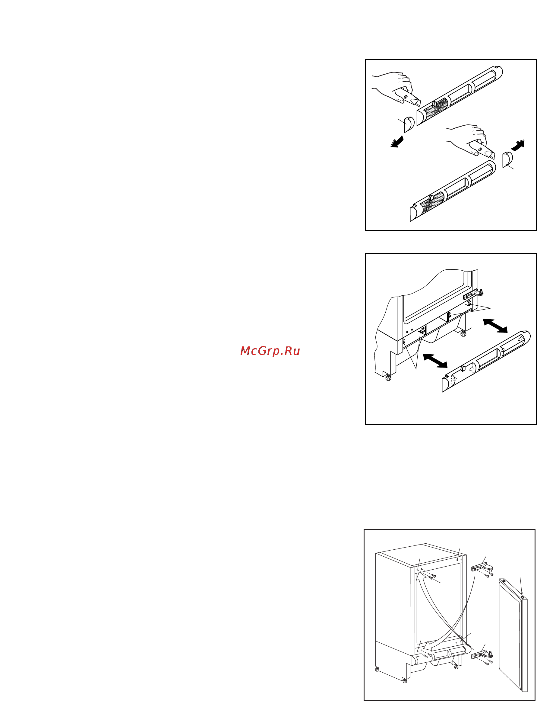 Electrolux ER 1435 U [10/52] Türanschlagwechsel