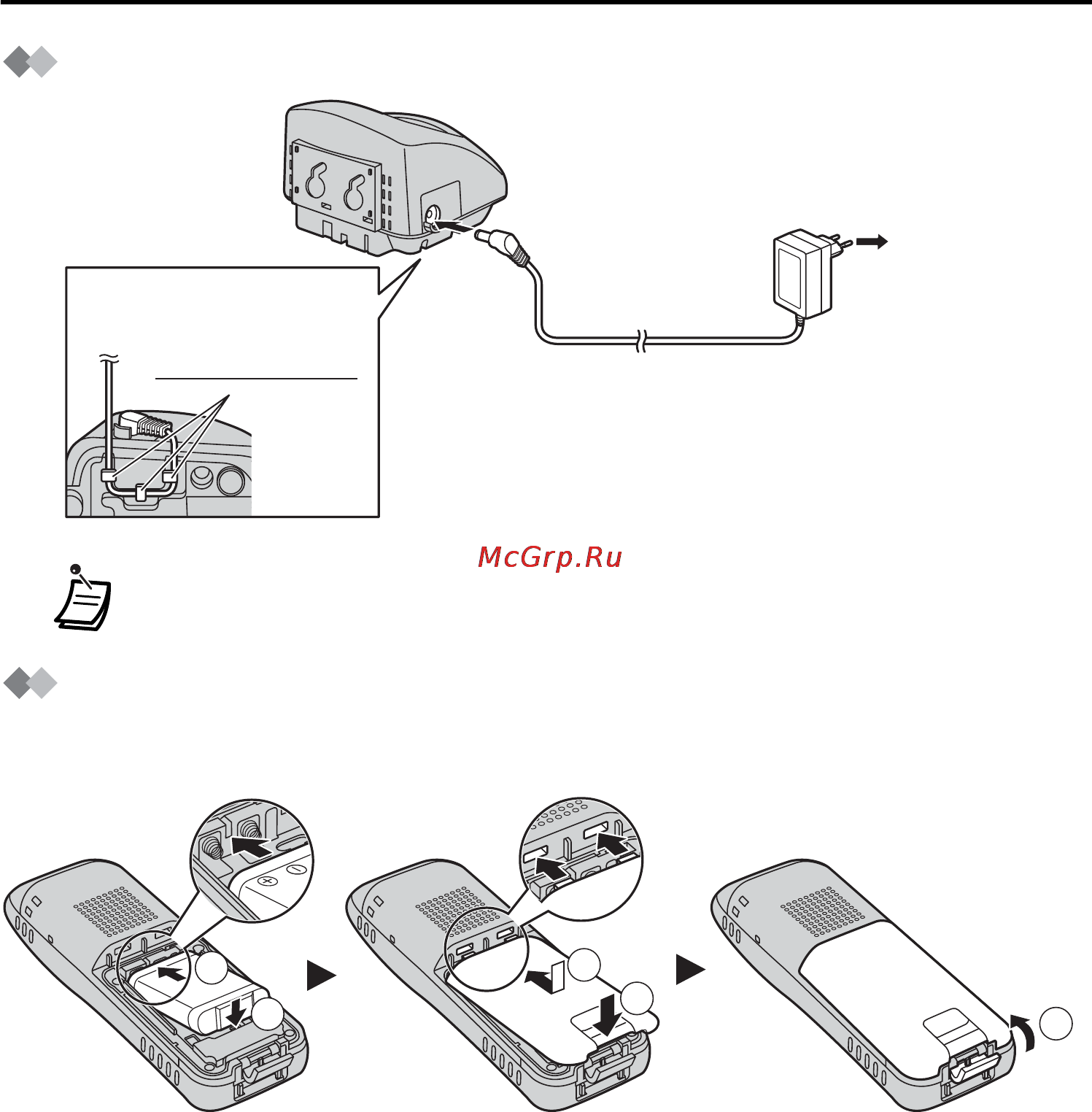 Panasonic KX-TCA355RU [7/64] Подключение