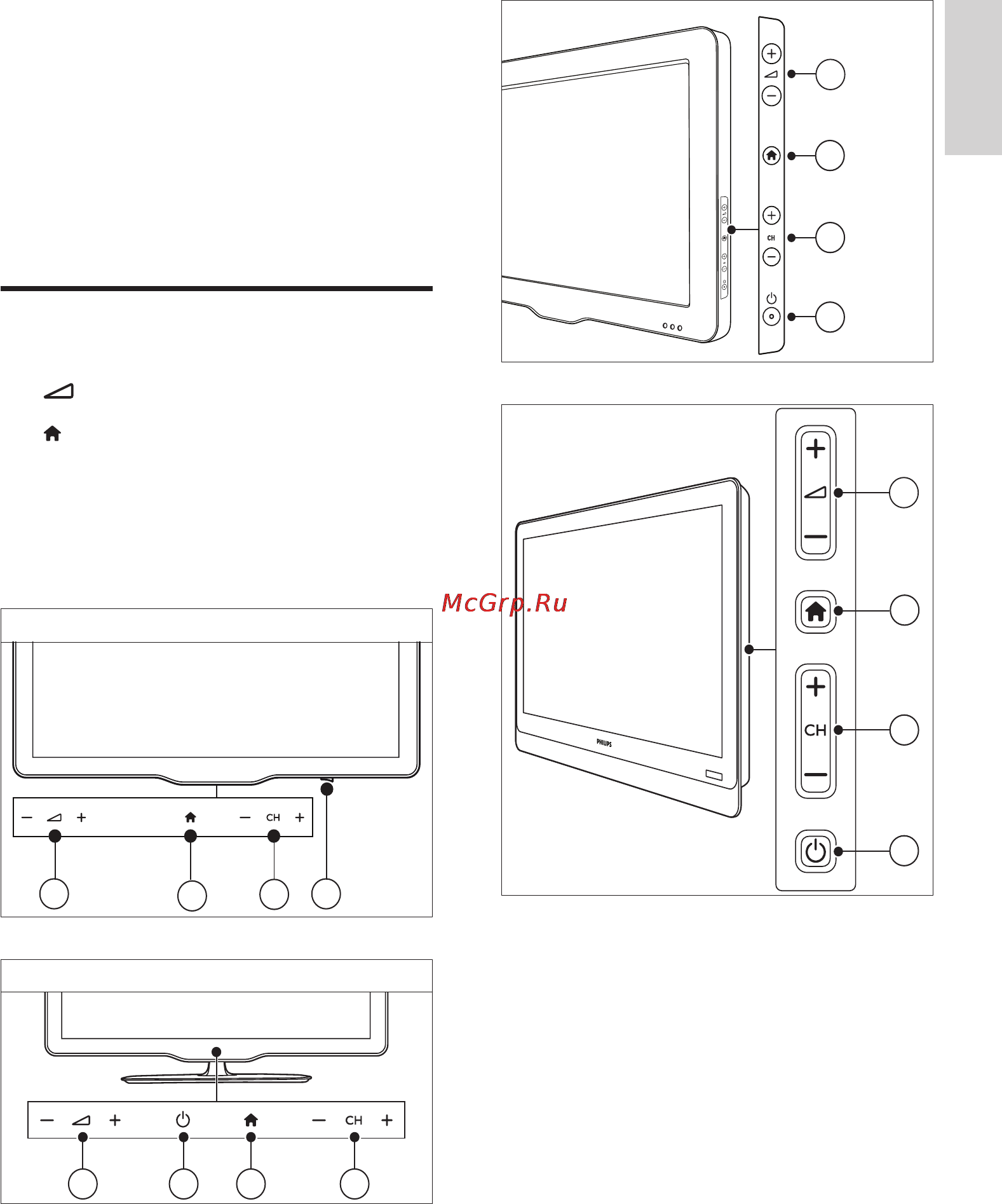 Philips 47PFL4606H/60 Инструкция по эксплуатации онлайн [9/59] 51744