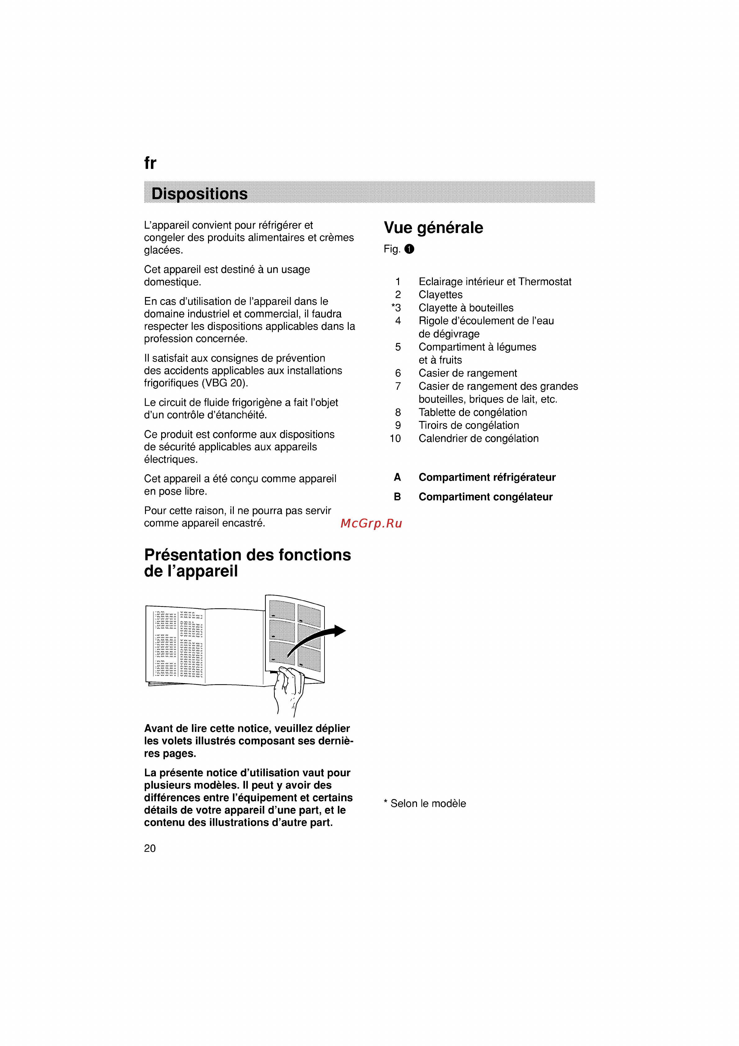 Siemens KG36VY40 [20/96] Dispositions