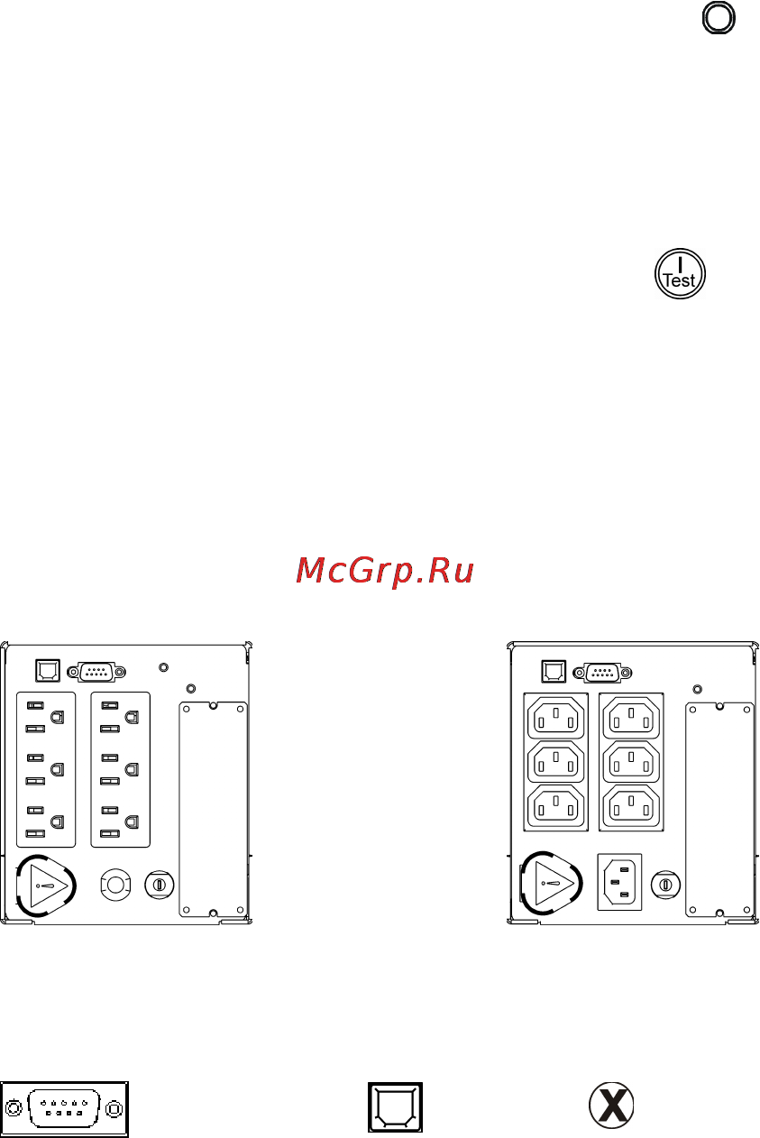 APC Smart-UPS SUA750I [4/14] Подключение оборудования и питания к ибп
