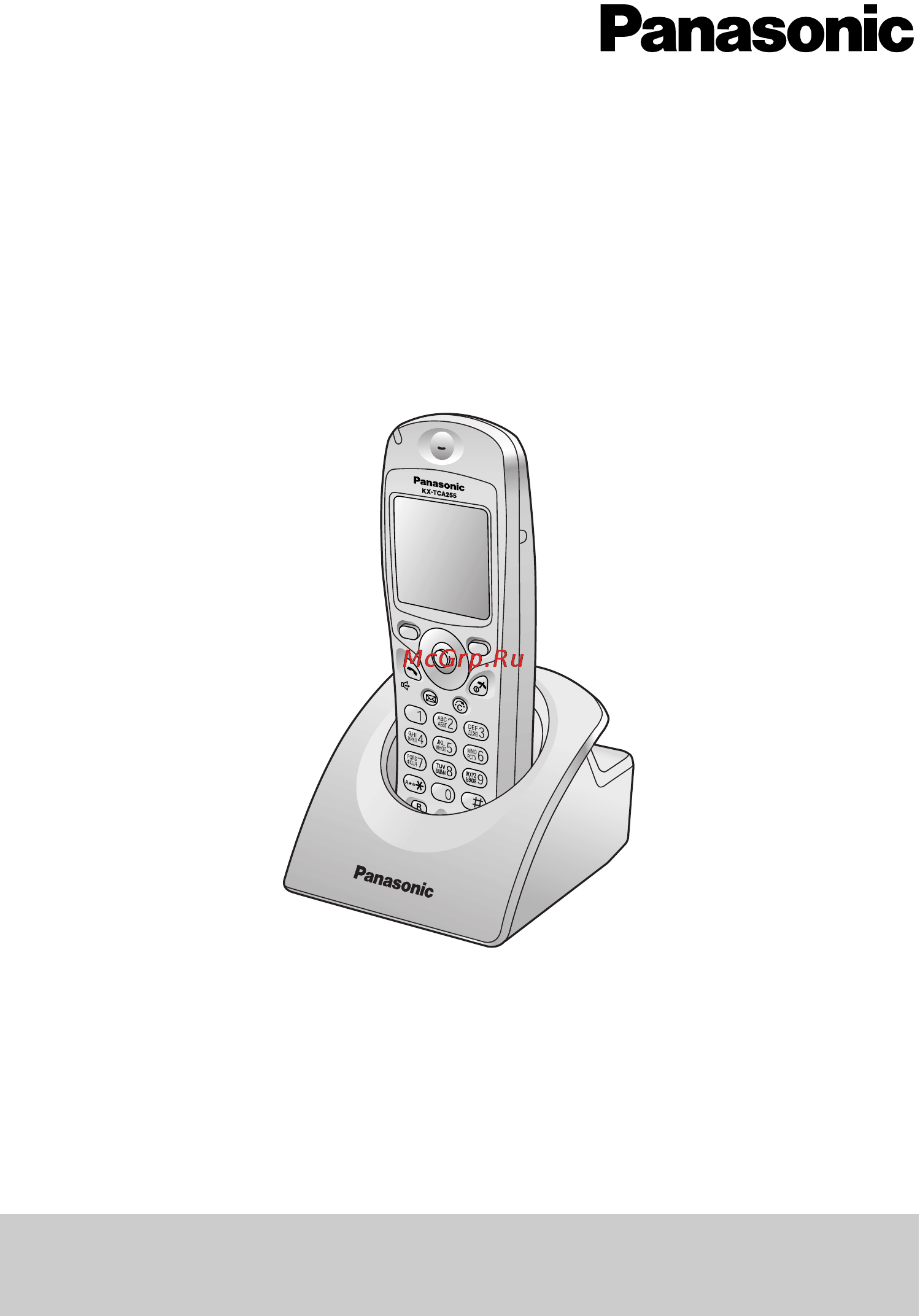 Panasonic KX-TCA255RU Инструкция по эксплуатации онлайн