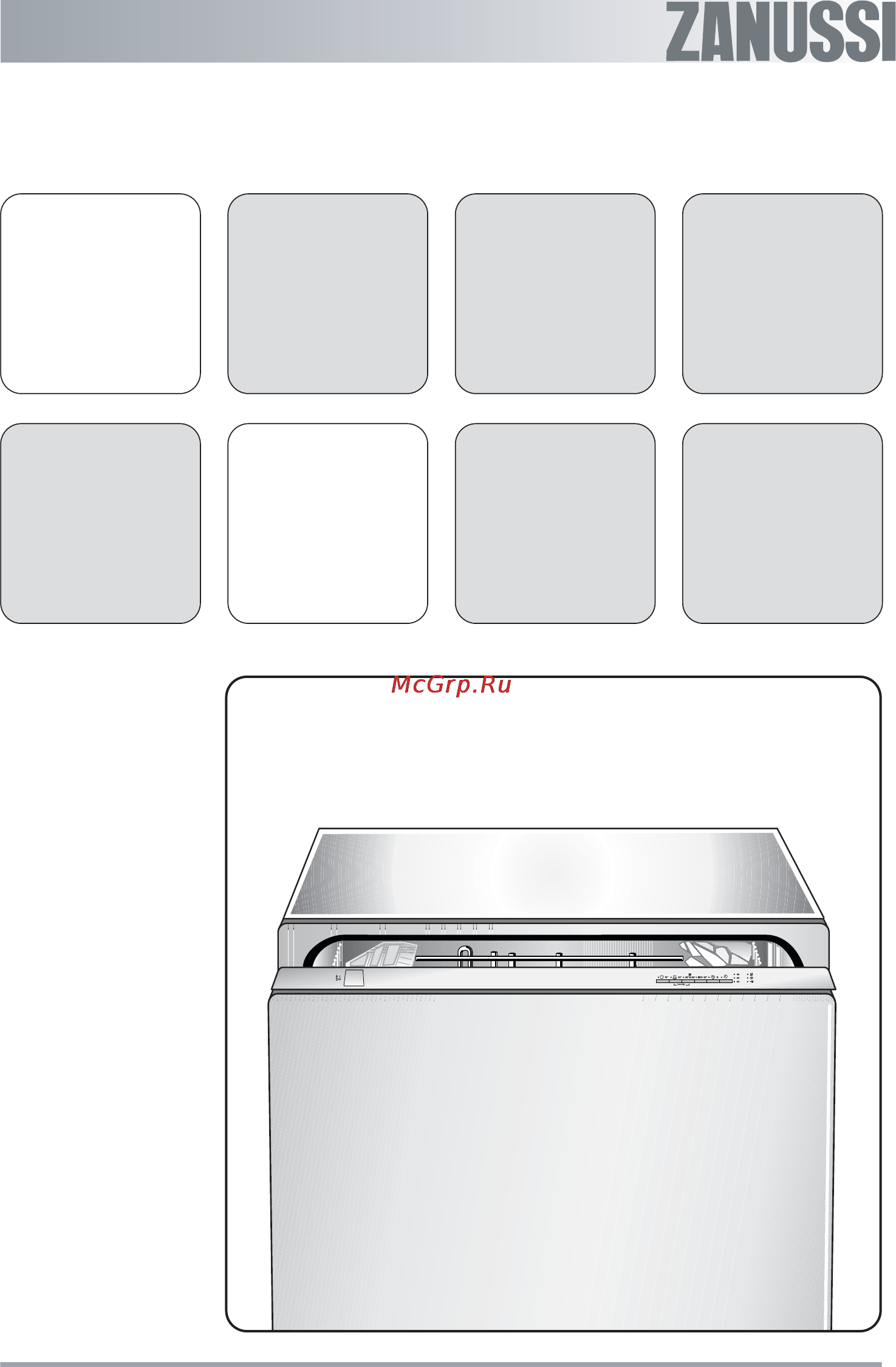 Zanussi ZDT 6454 Инструкция по эксплуатации онлайн