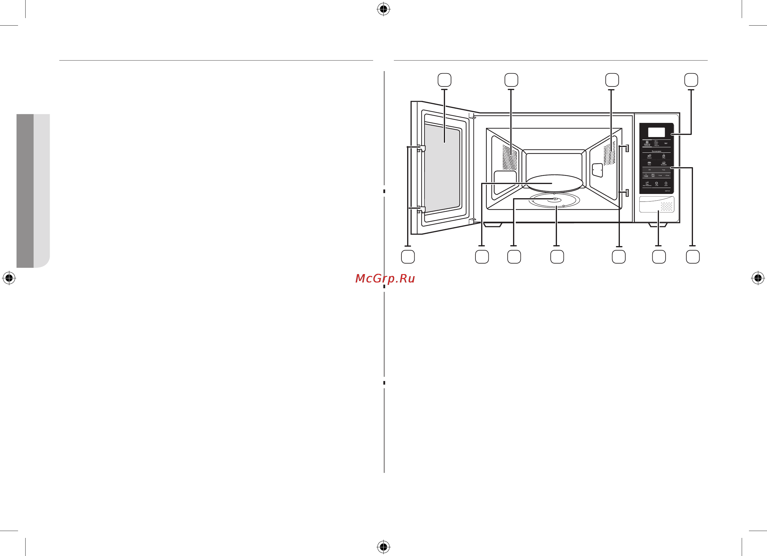 Samsung MW732KR [2/24] Оглавление