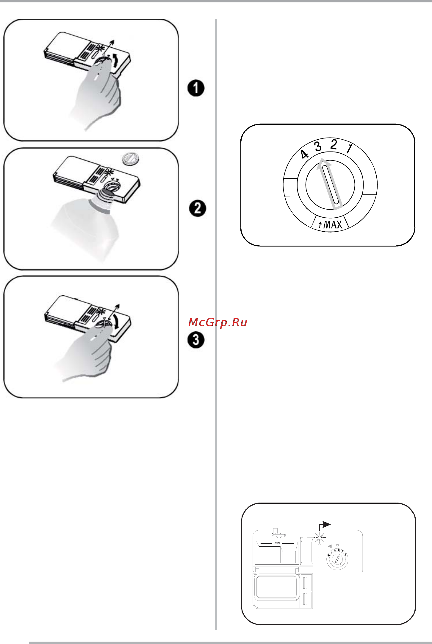 Zanussi ZDS 105 [46/56] Dozownik płynu nabłyszczającego
