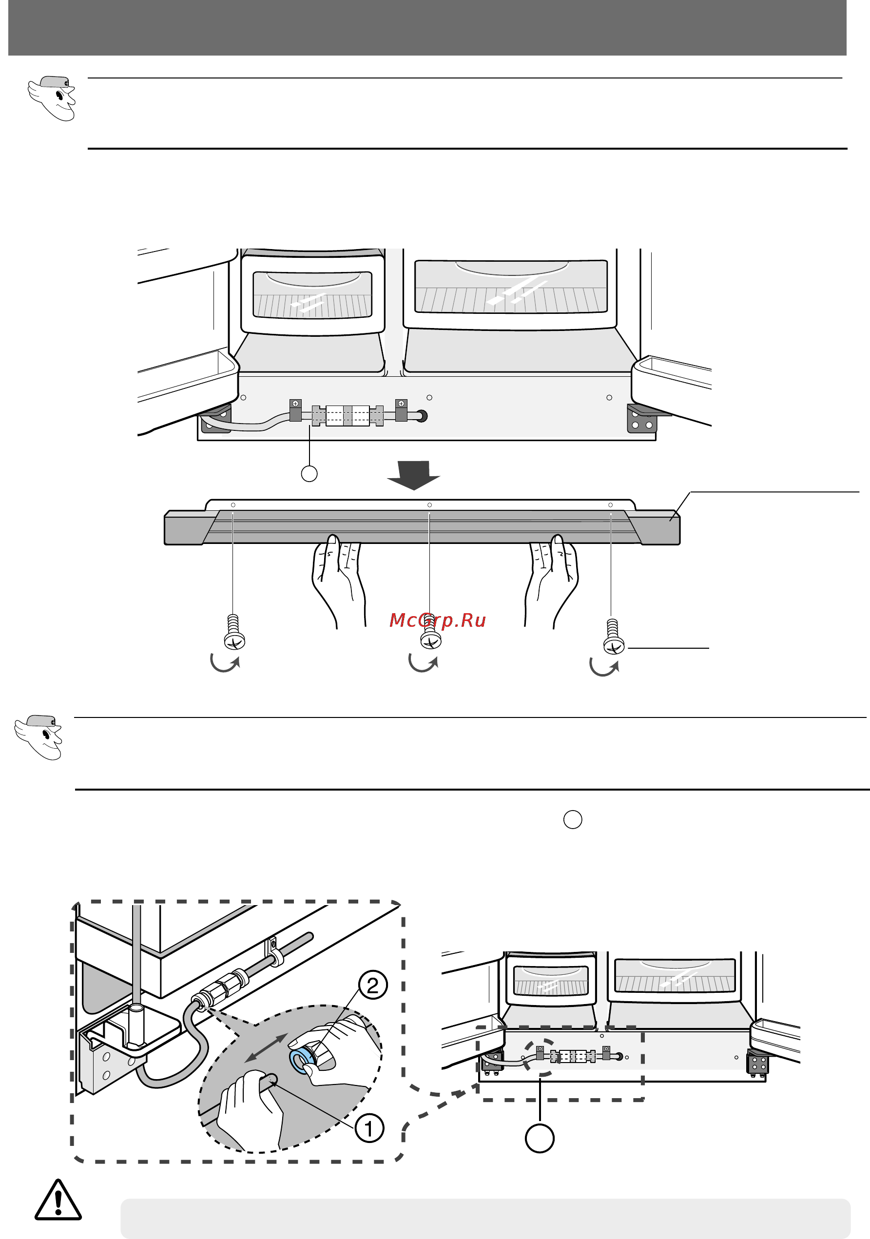 Samsung RS21KGRS [21/40] Removing the front leg cover