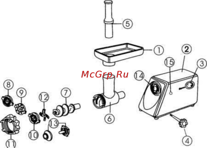 Elenberg MG-2501 [2/5] Описание прибора