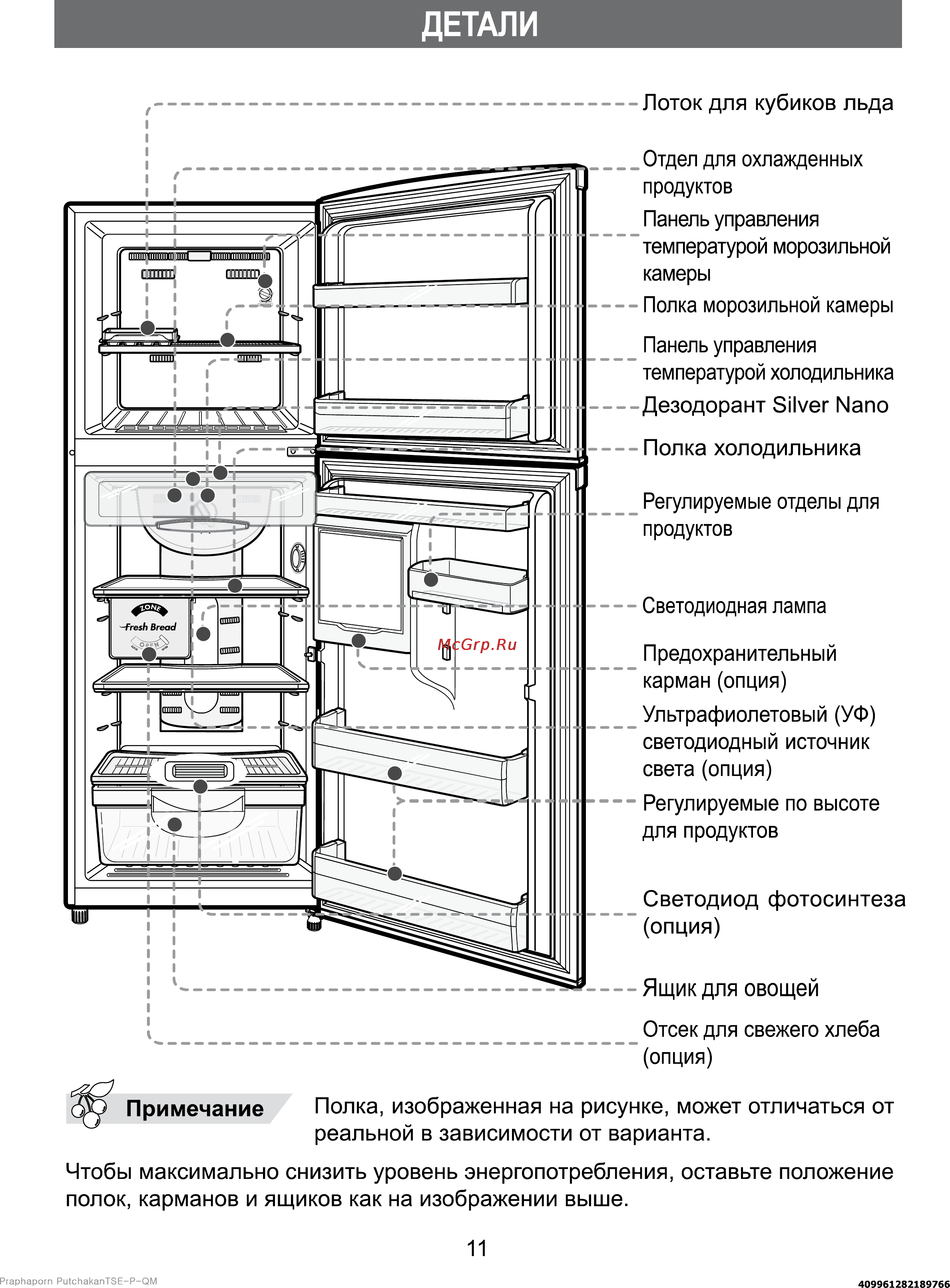 Samsung RT34GCSW Инструкция по эксплуатации онлайн [12/24] 52081