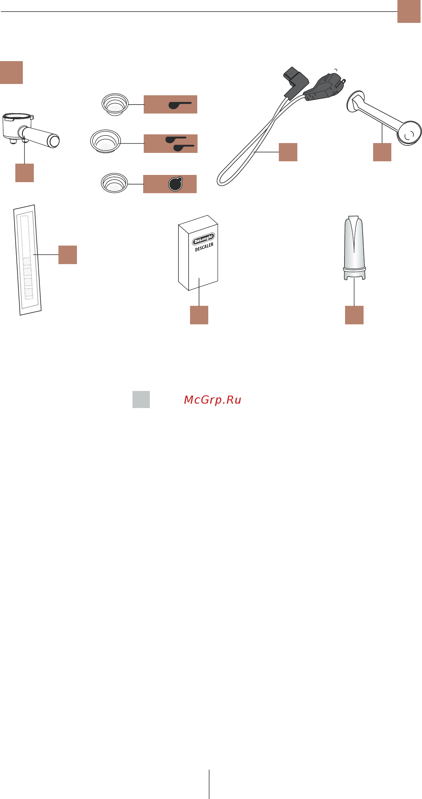 Delonghi EC820.B Black(T) [2/18] Индекс