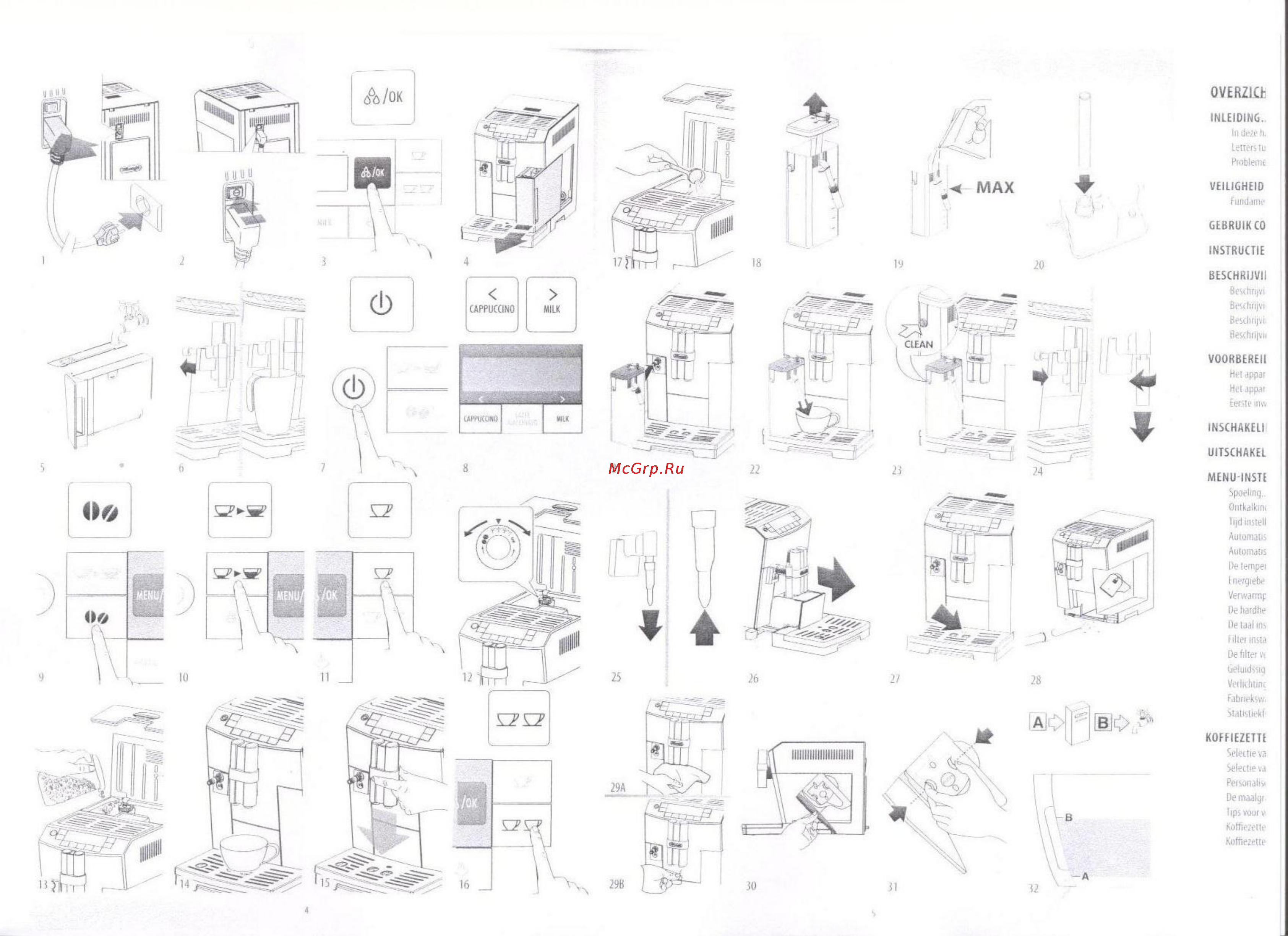 Delonghi ECAM26.455.M [3/11] Overzkfc