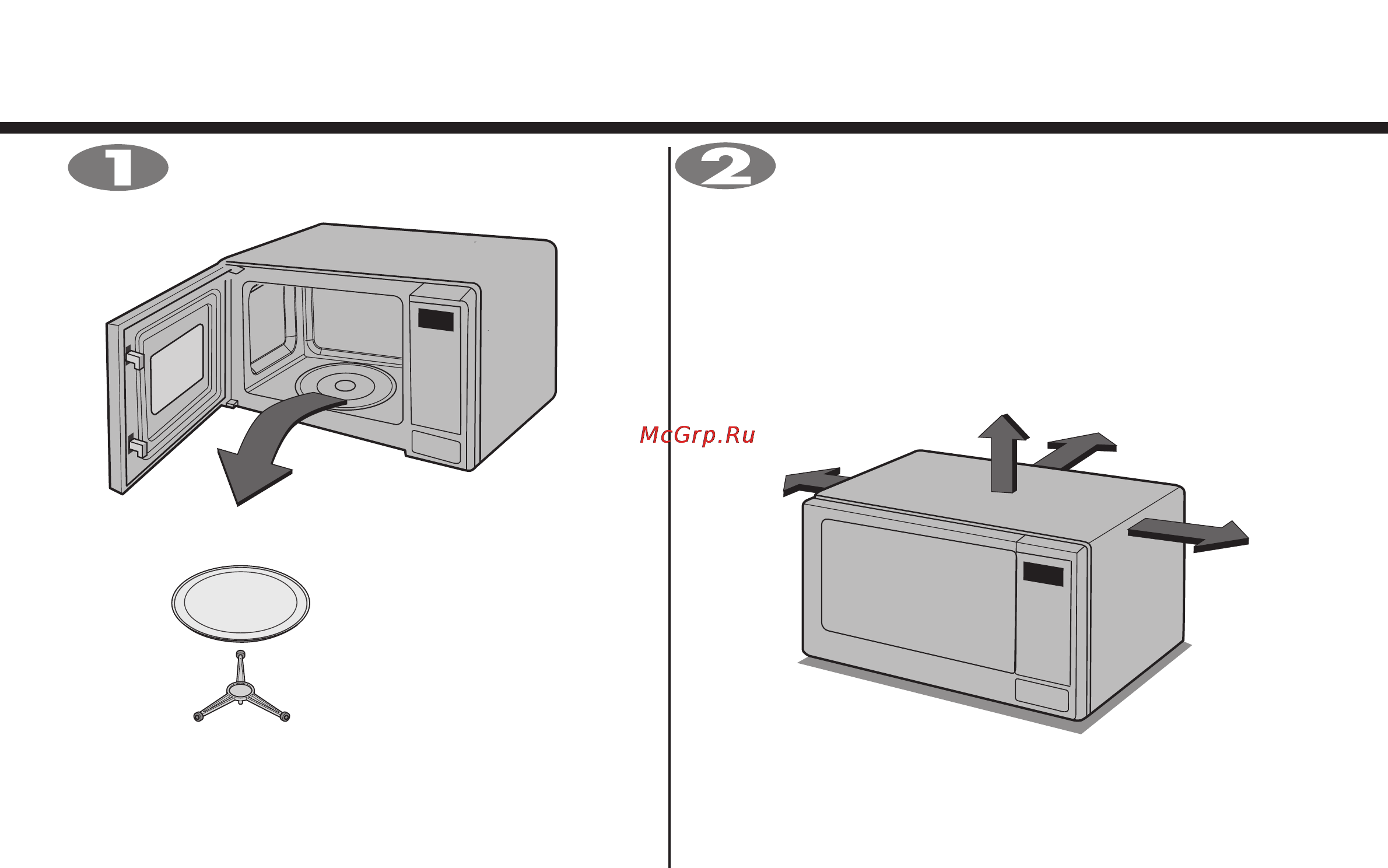LG MS2342DS [4/138] Установка печи