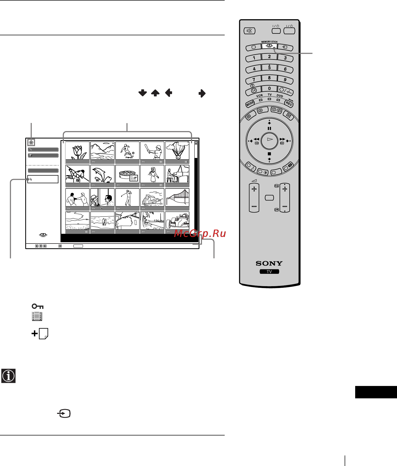 Sony KE-50MR1 [201/228] Memory stick memory stick anasayta kullanwmw