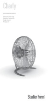 Stadler Form C-025 Charly Fan Table Инструкция по эксплуатации