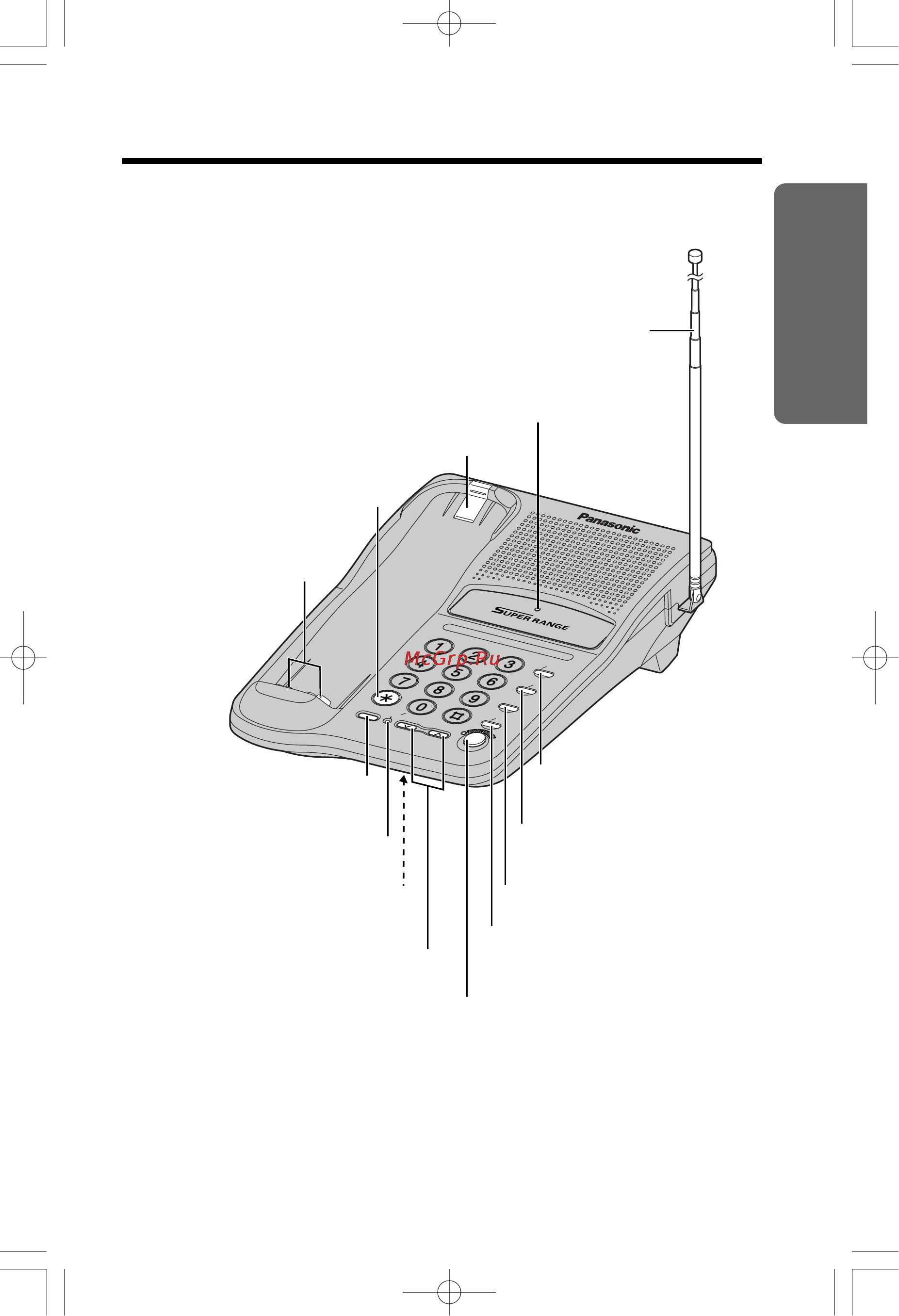 Panasonic KX-TC1225RUB [7/56] Øaîobsø jok