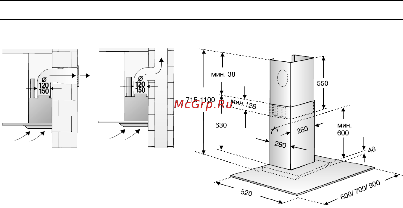 Bosch DWA065550 [10/20] Перед монтажом