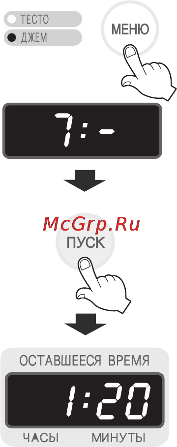 LG HB-207JE [32/96] Программирование режима джeм