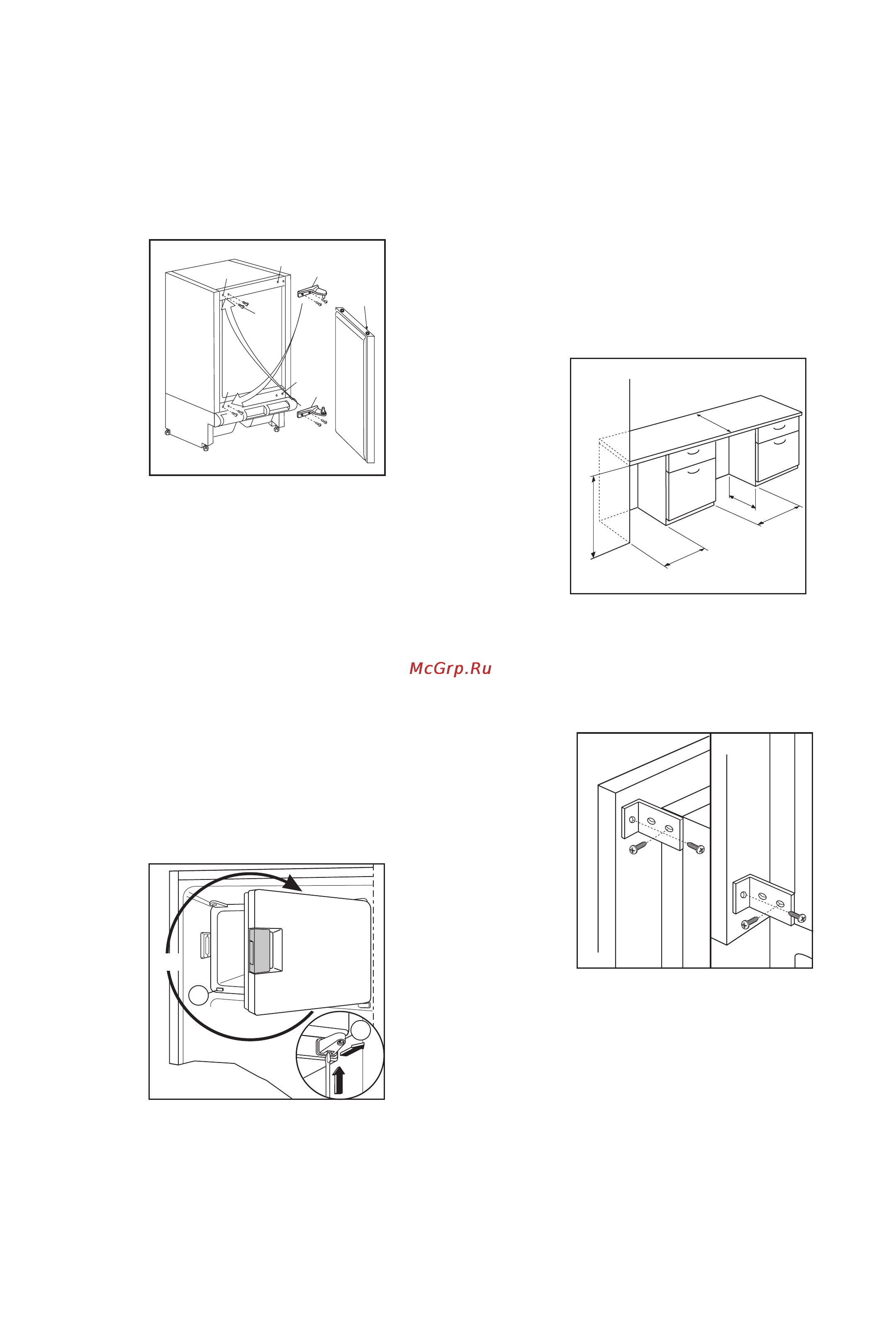 Electrolux ERU13310 [11/13] Bстраивание прибора под столешницу