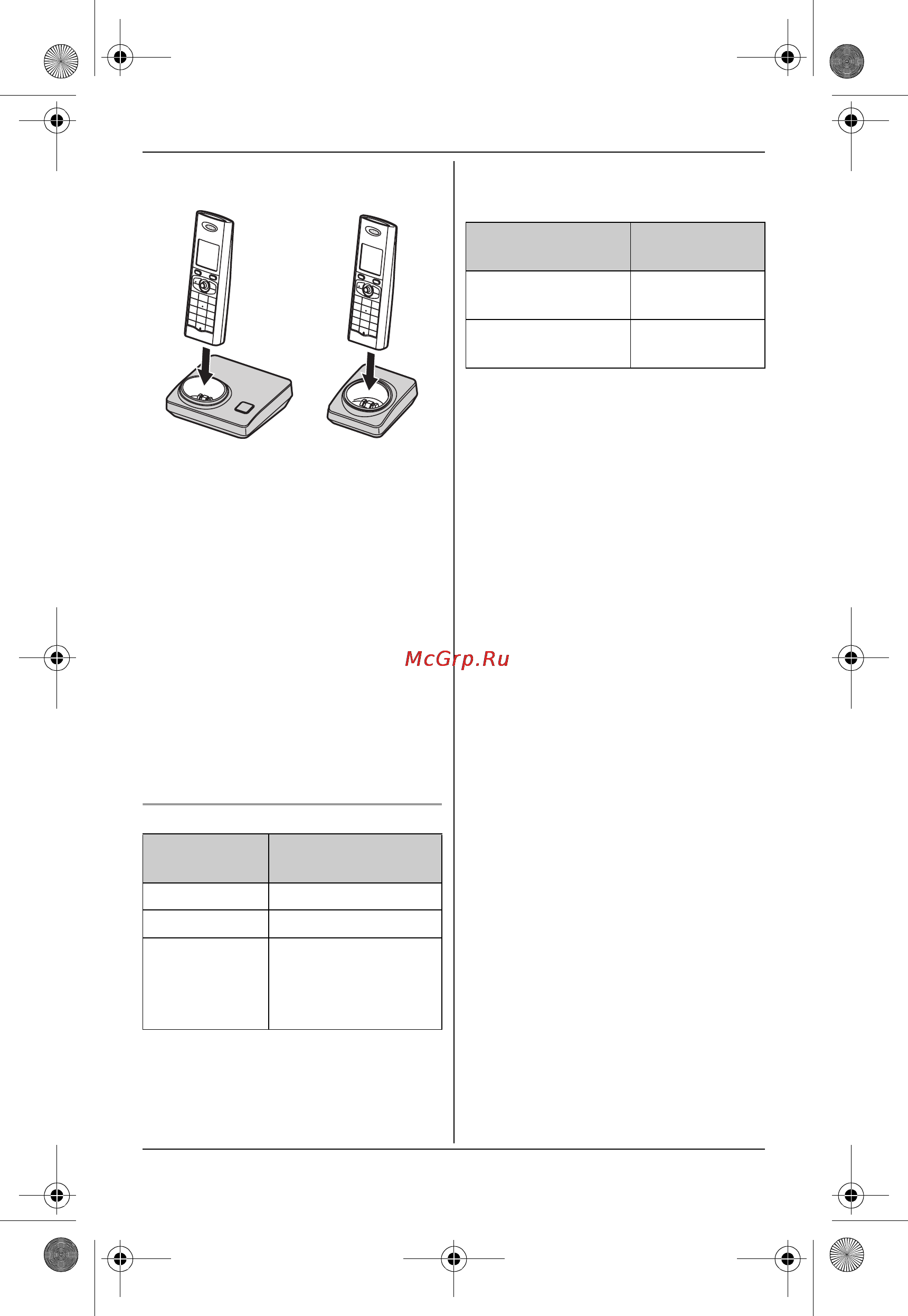 Panasonic KX-TG8206RU [13/64] Подготовка