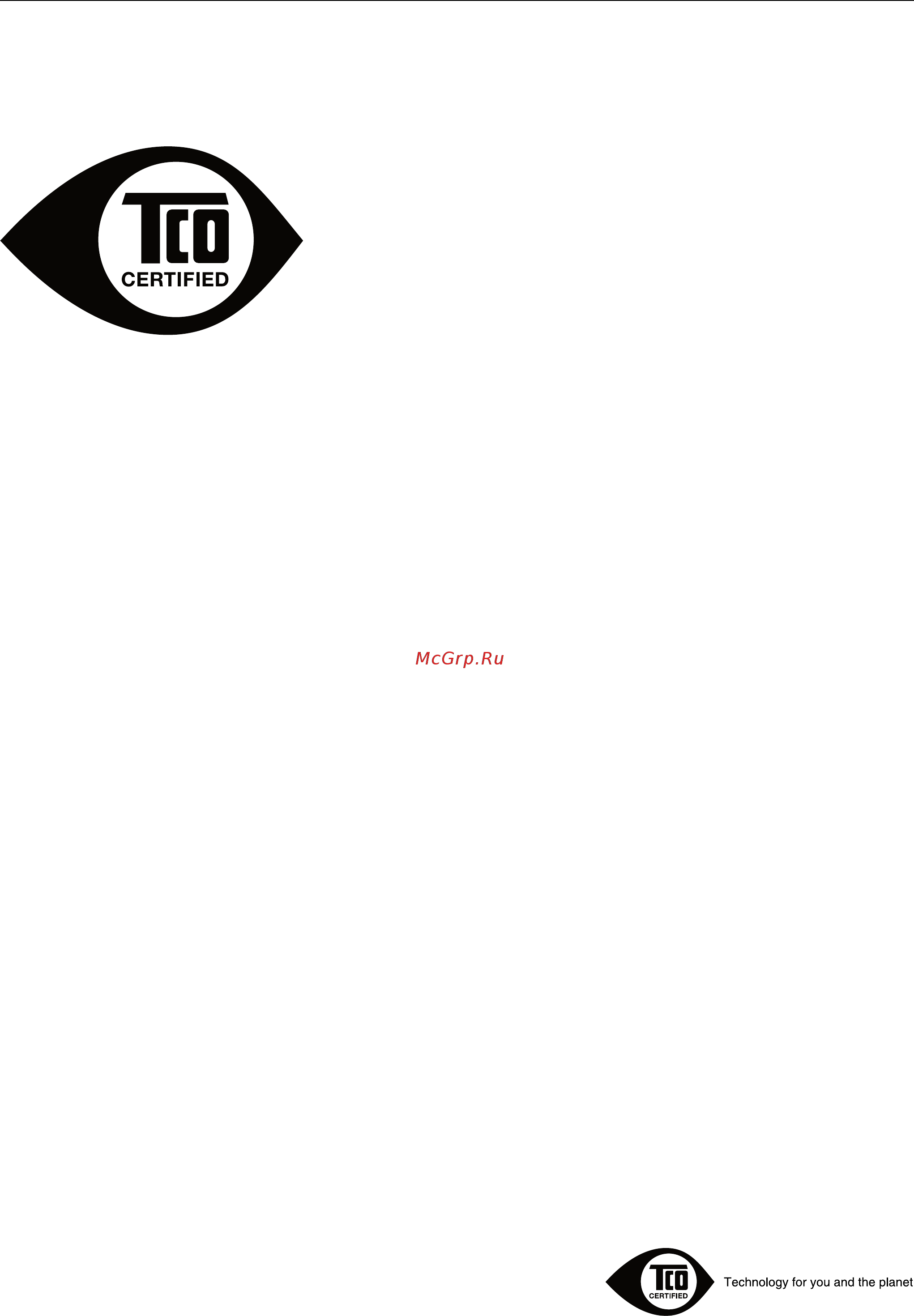 Nec MultiSync EA192M [20/21] Дисплеи tco