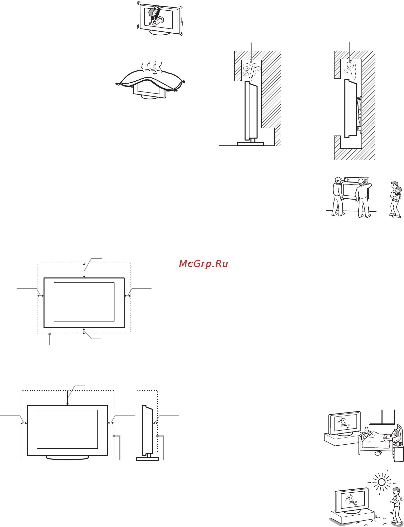 Sony KDL-46W2000 [148/236] Вентиляция