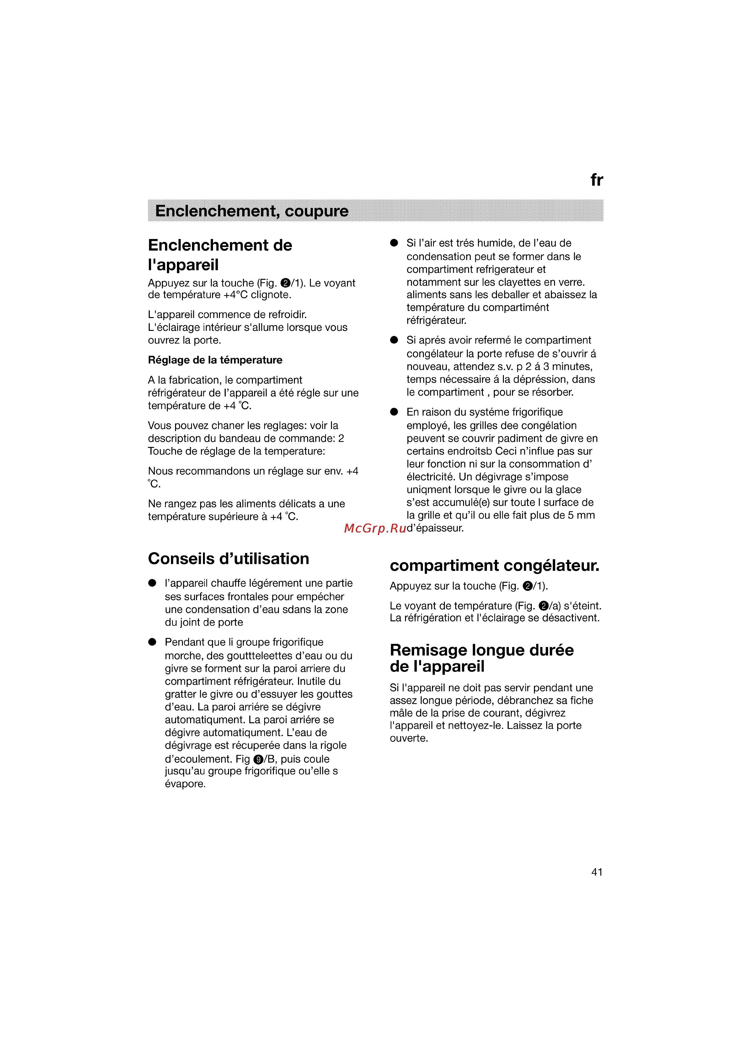 Bosch KGV36640 [41/141] Conseils d utilisation