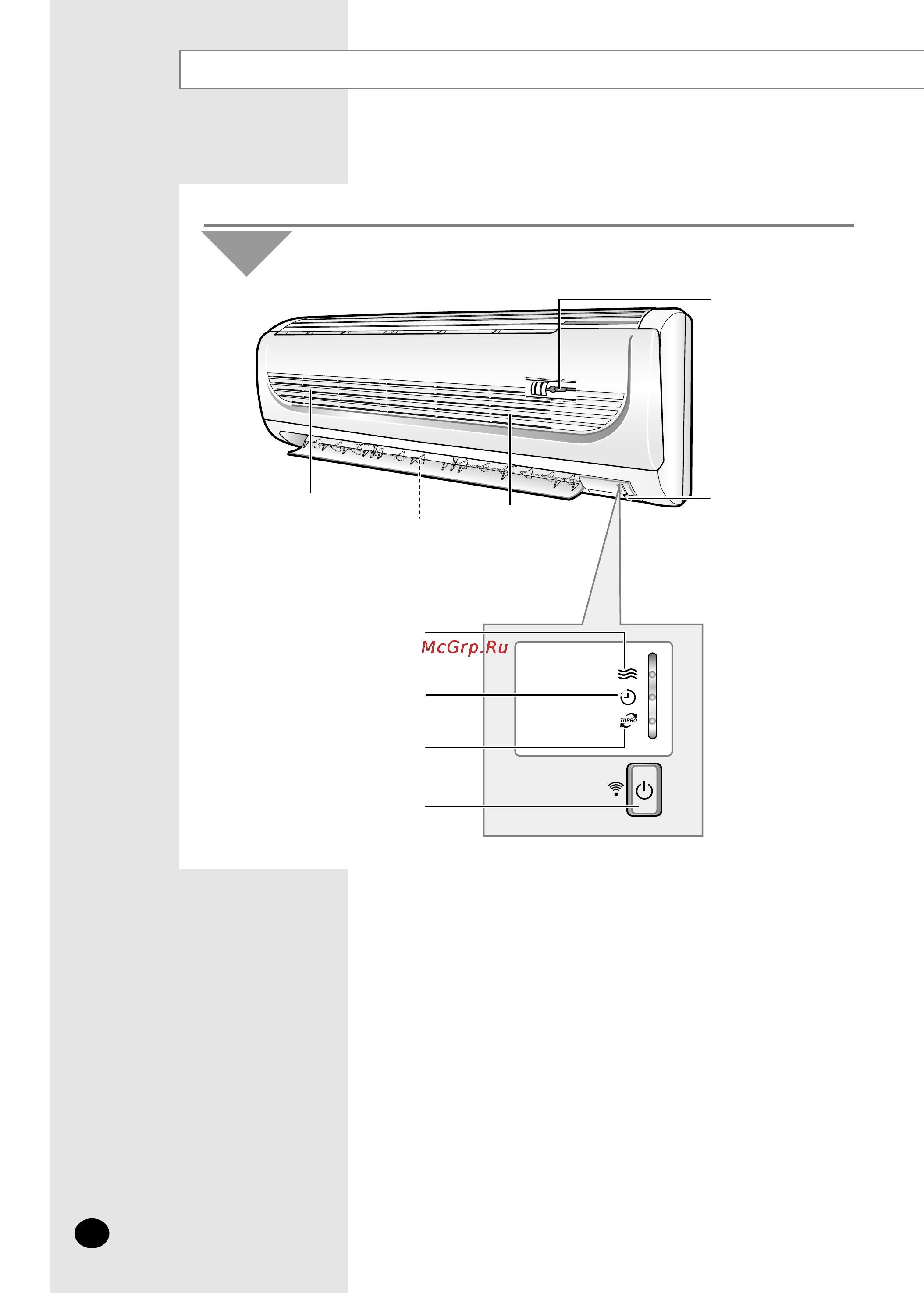 Samsung SH18ZWJ [4/26] Комнатный блок