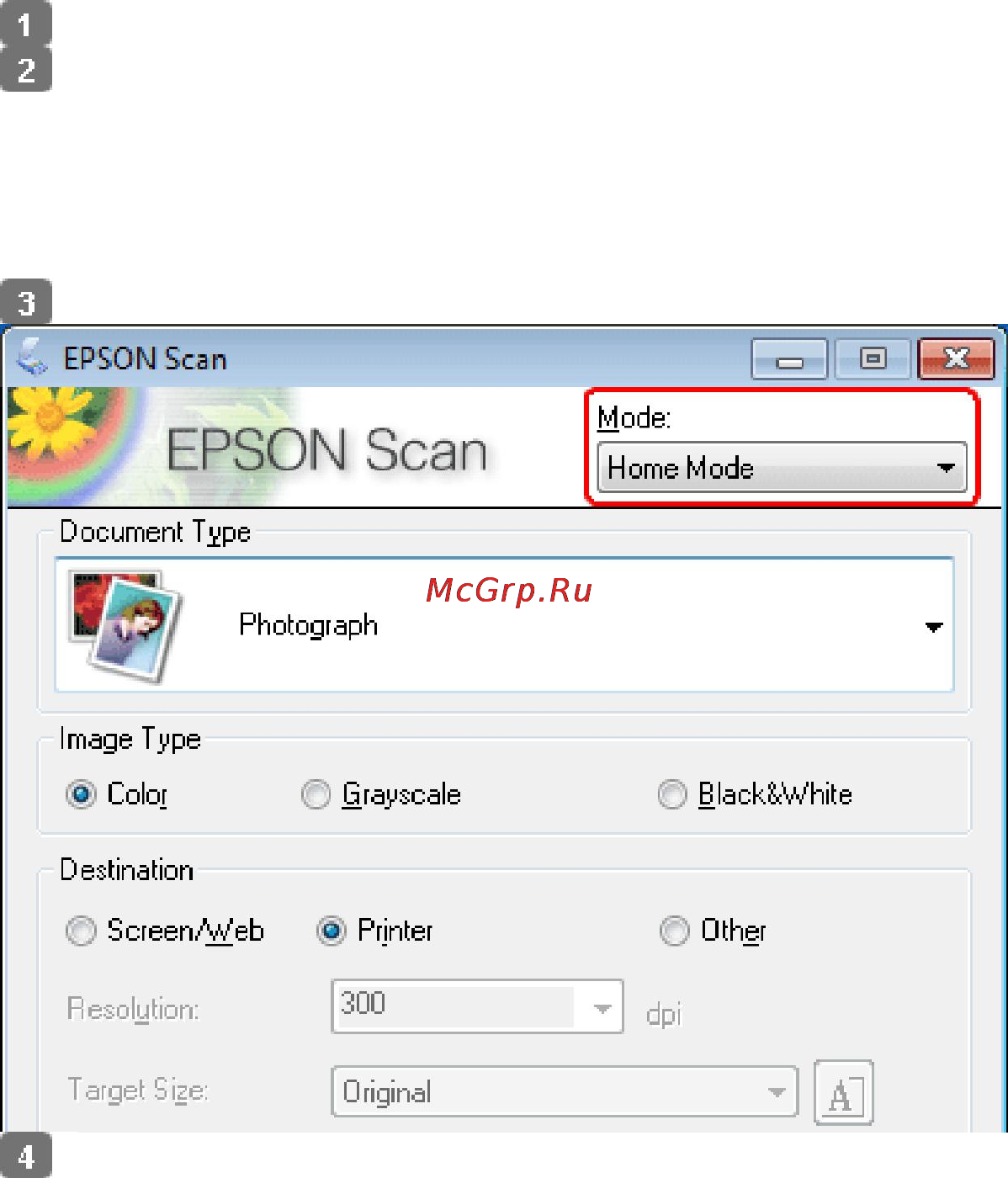Epson Stylus SX440W [58/98] Запуск процедуры сканирования