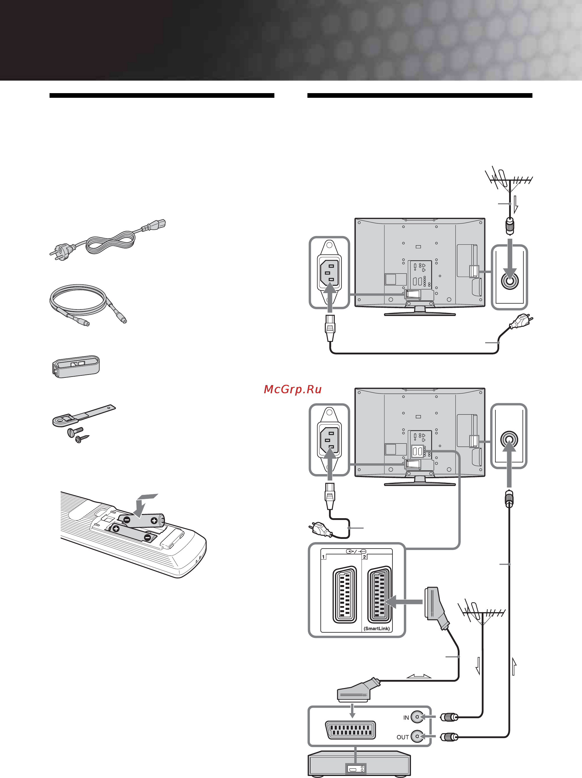 Sony KDL-40V2500 [177/215] Informacje i czynności wstępne