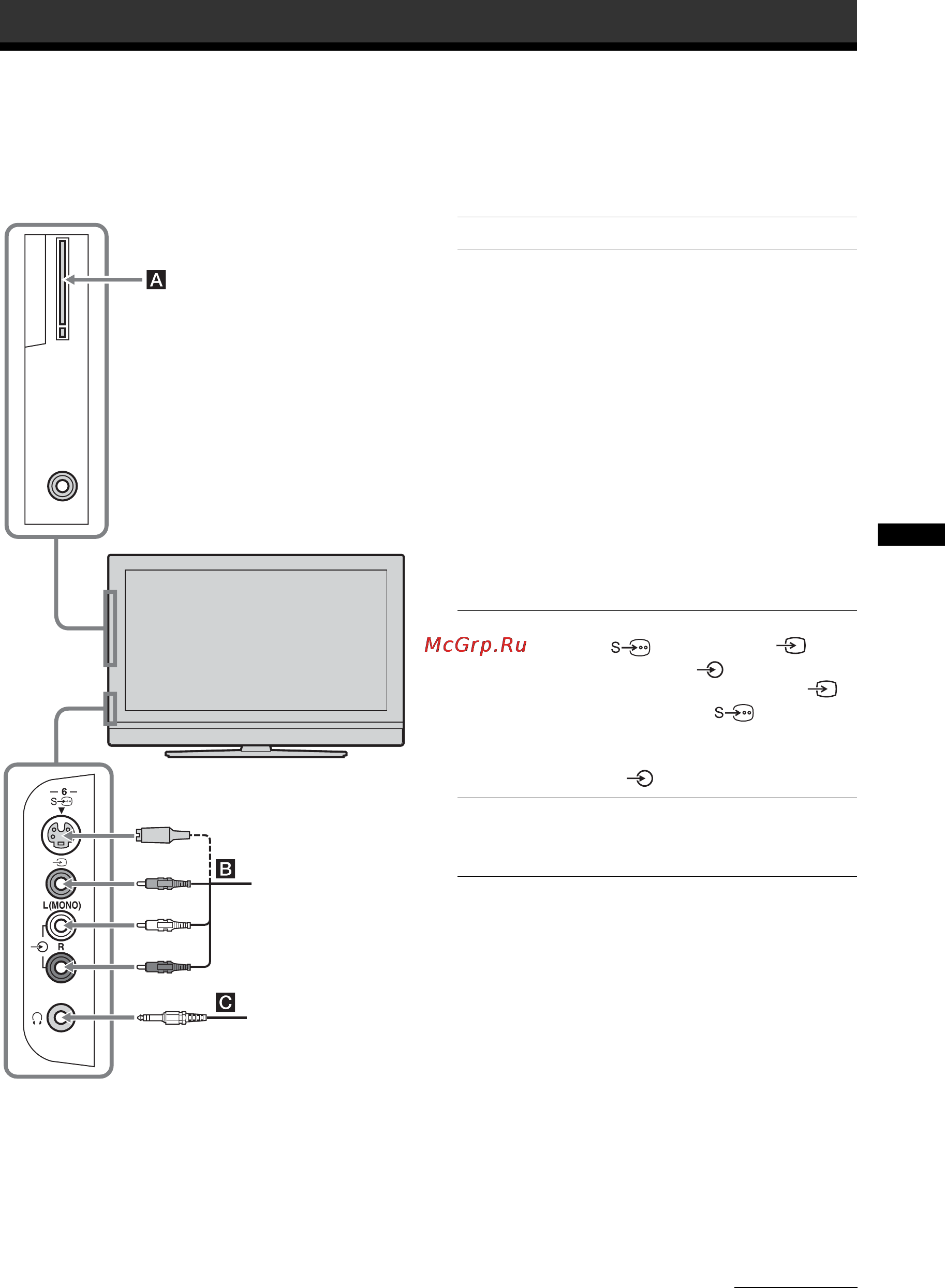 Sony KDL-40V2500 [73/215] Tilslutning af ekstraudstyr