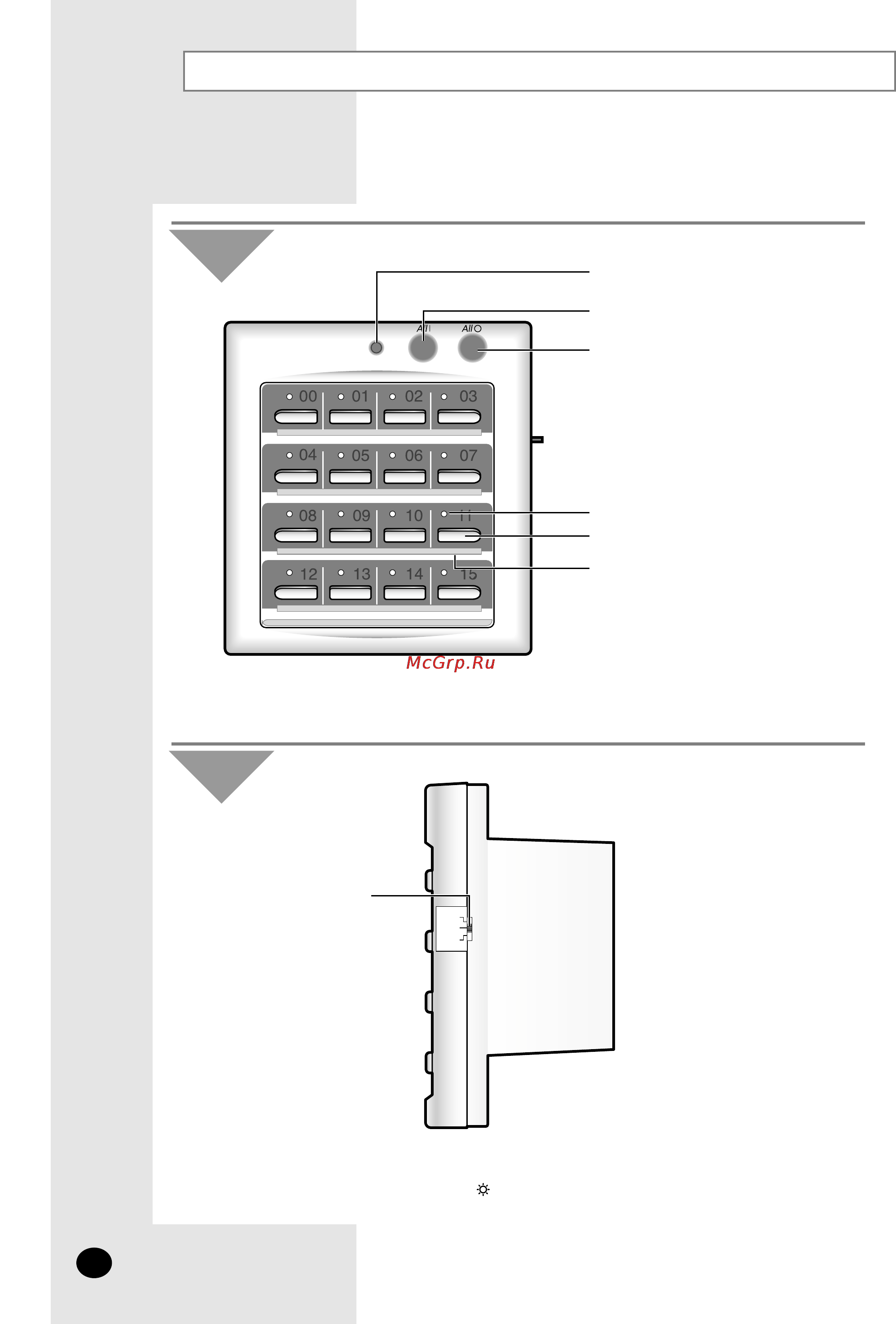 Samsung AVMKH020EA4 [8/16] Централизованный контроллер