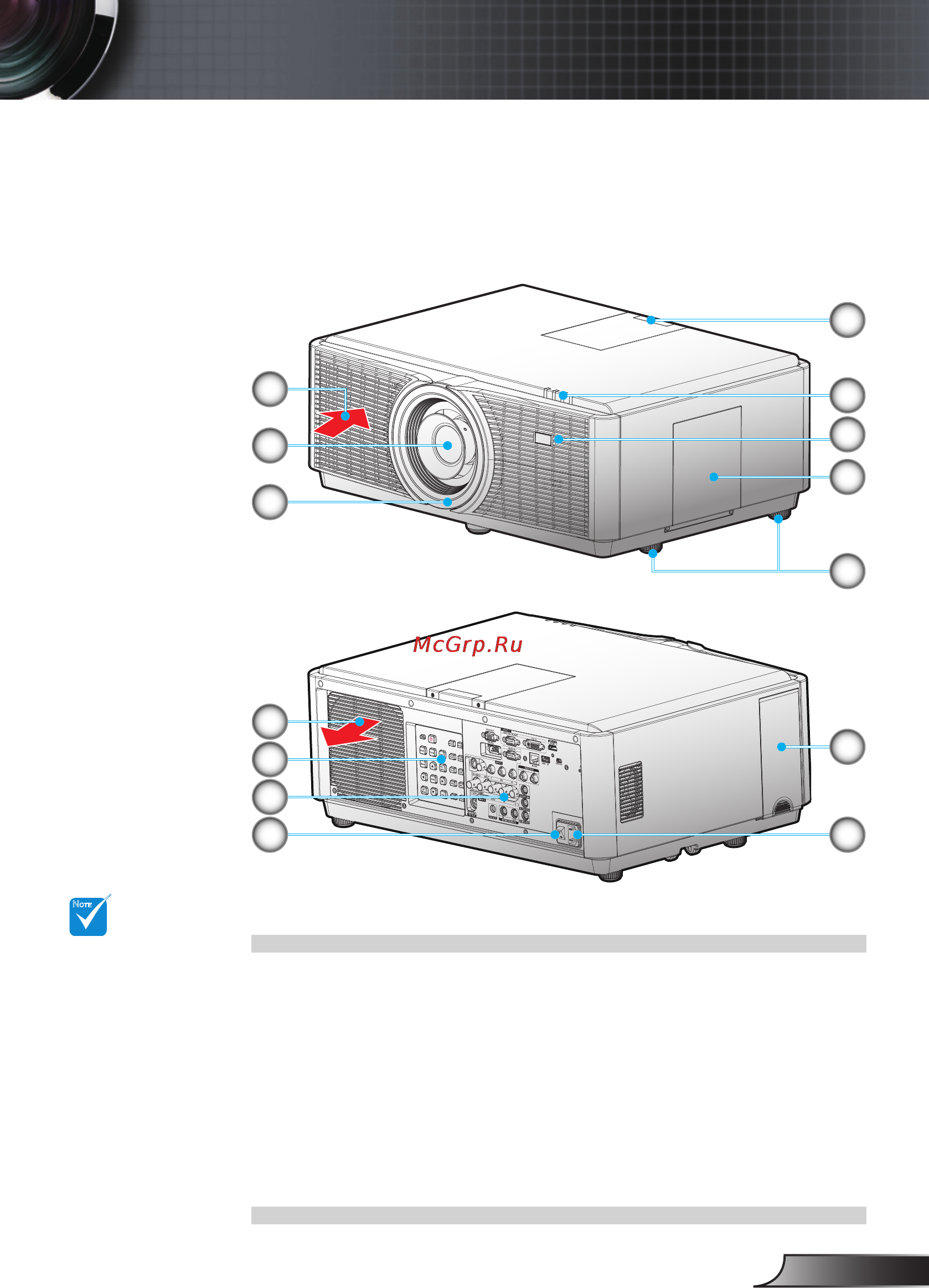 Optoma EX855 [7/95] Общий вид устройства