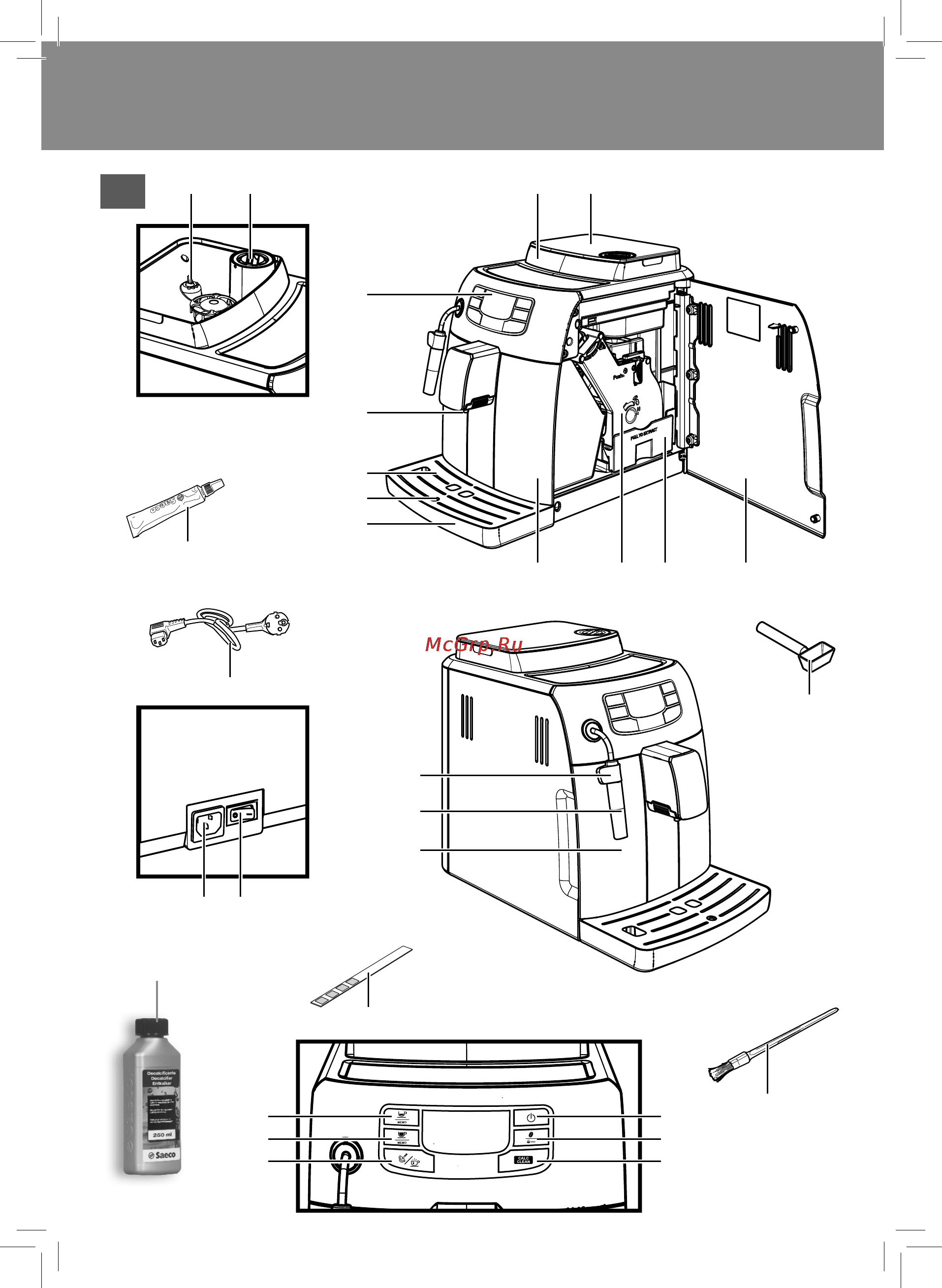 Philips Saeco HD8751/19 Инструкция по эксплуатации онлайн [2/40] 52858