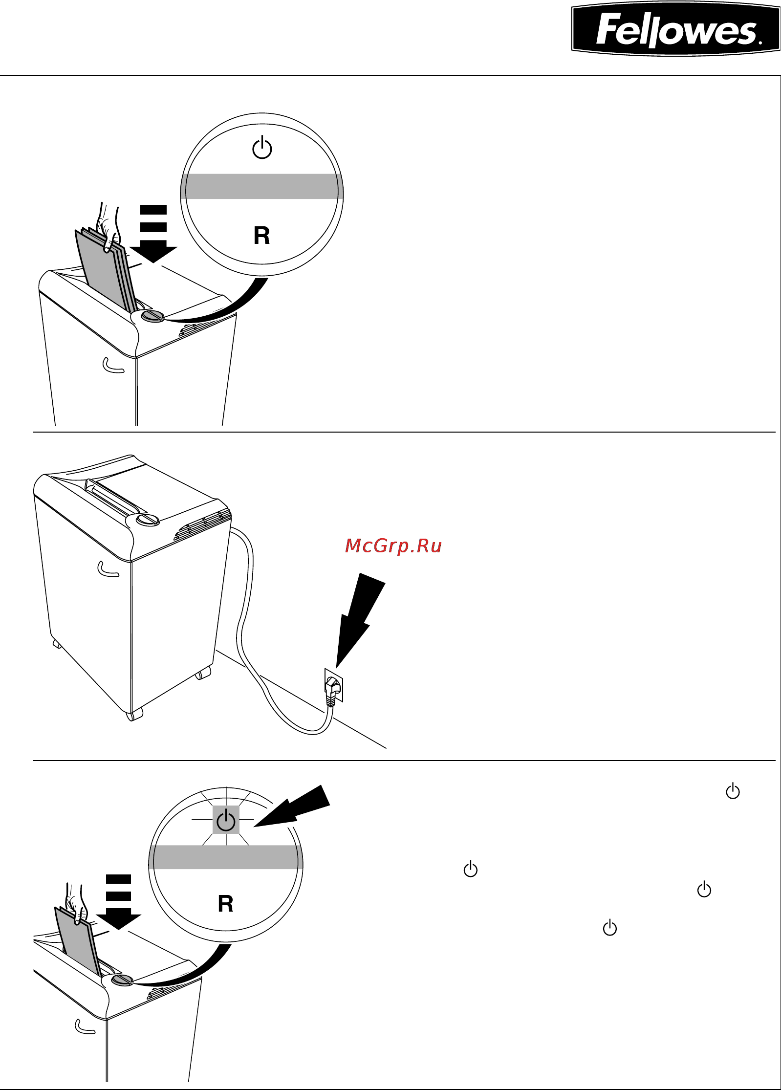 Fellowes 2127S [17/28] Àïïàðàò íå âêëþ àåòñÿ