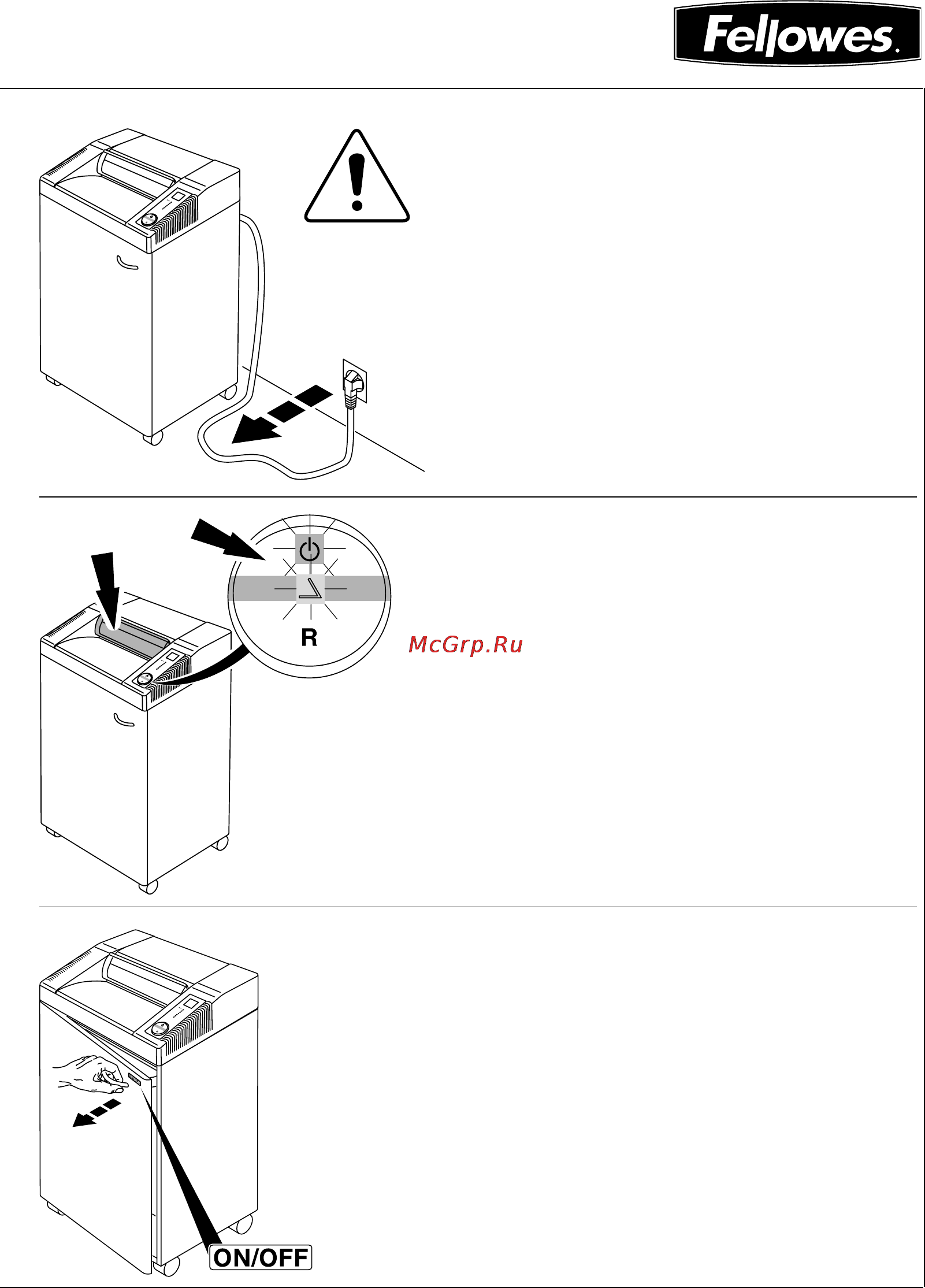 Fellowes 3140S [7/28] Íå ðàáîòàéòå íà àïïàðàòå áåç øòîðêè áåçîïàñíîñòè aaaaa