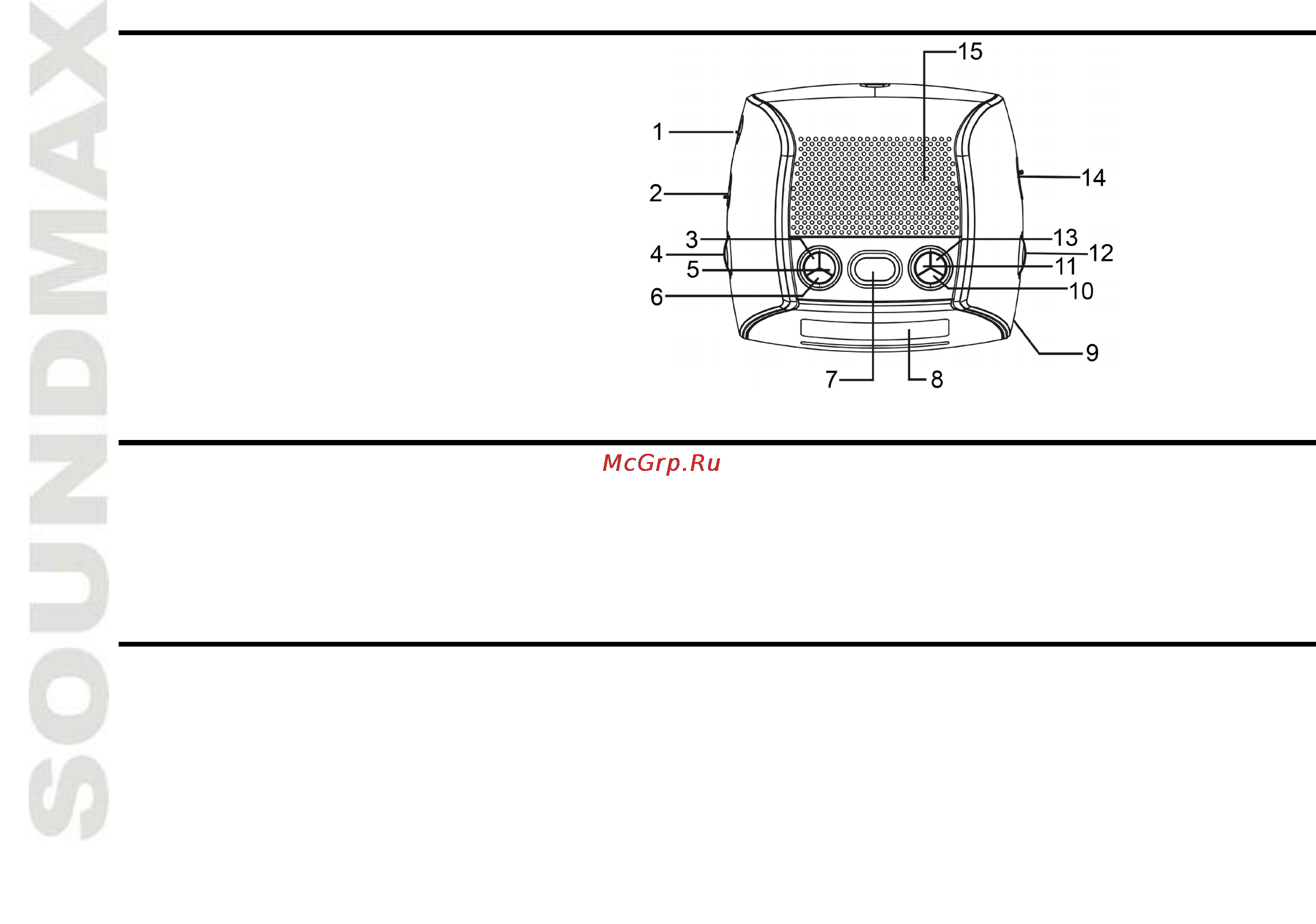 Soundmax SM-2502 [2/9] Description