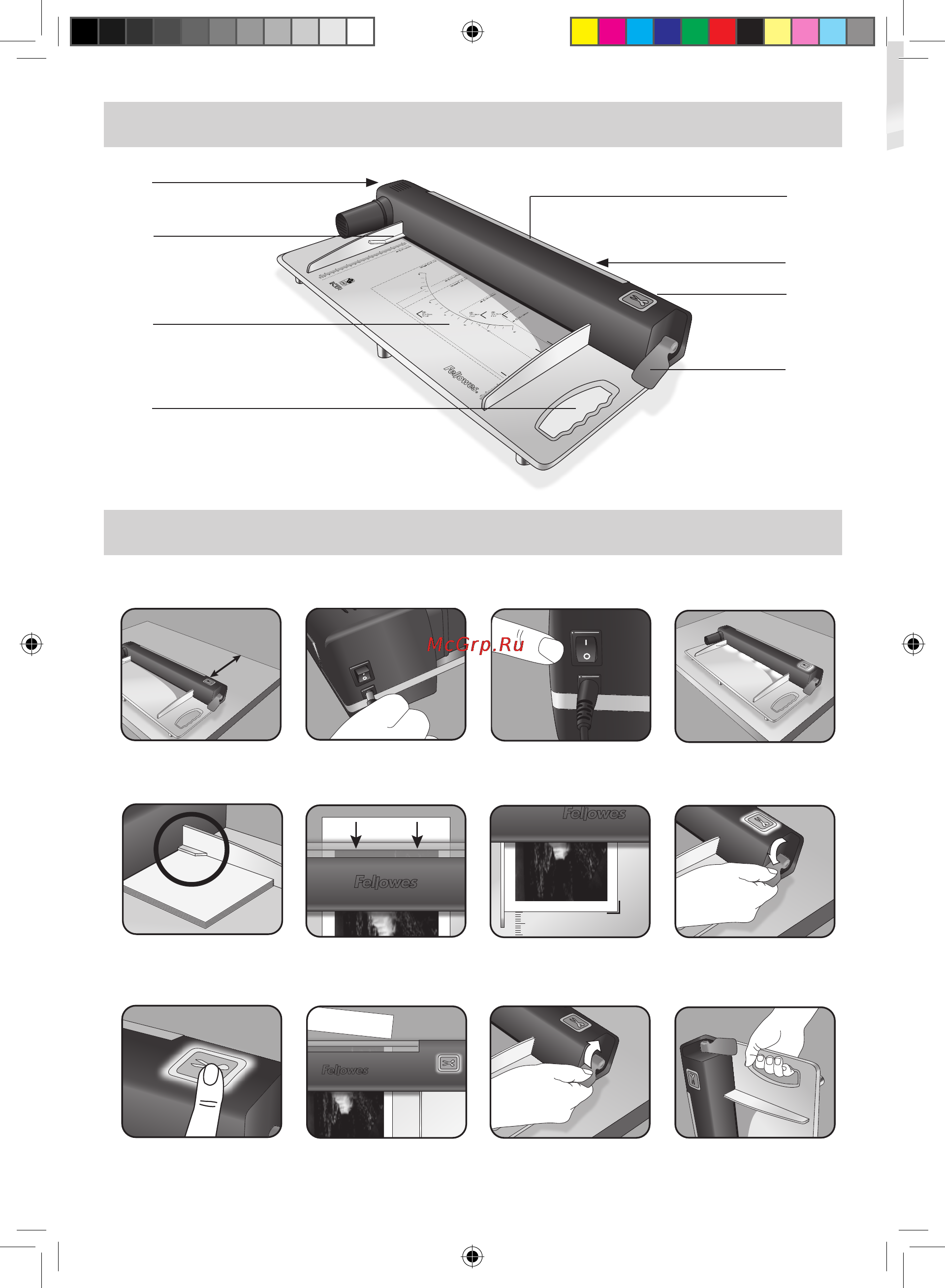 Fellowes Powertrim Инструкция по эксплуатации онлайн [2/9] 52985
