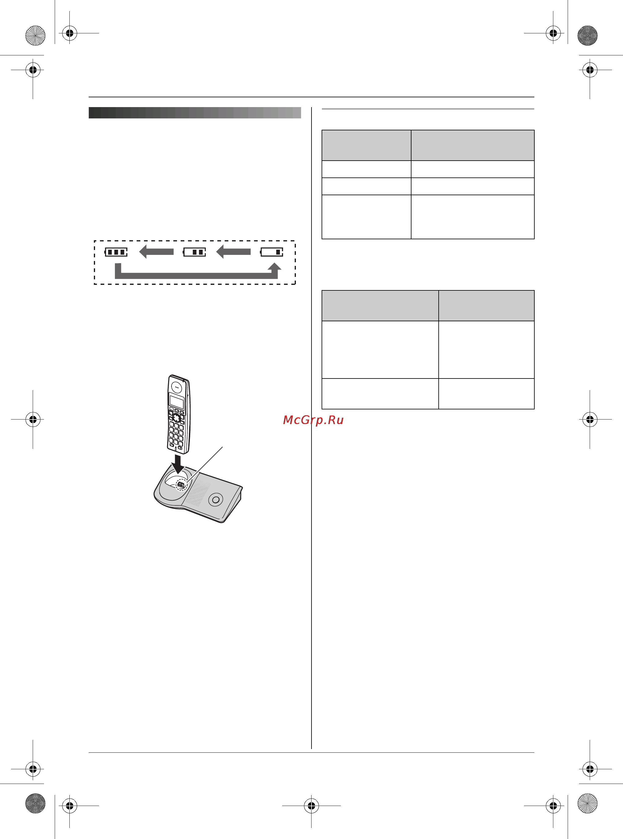 Panasonic KX-TG7155RU [12/40] Çà²øäêà àêêóìóëøòî²íûõ áàòà²åé